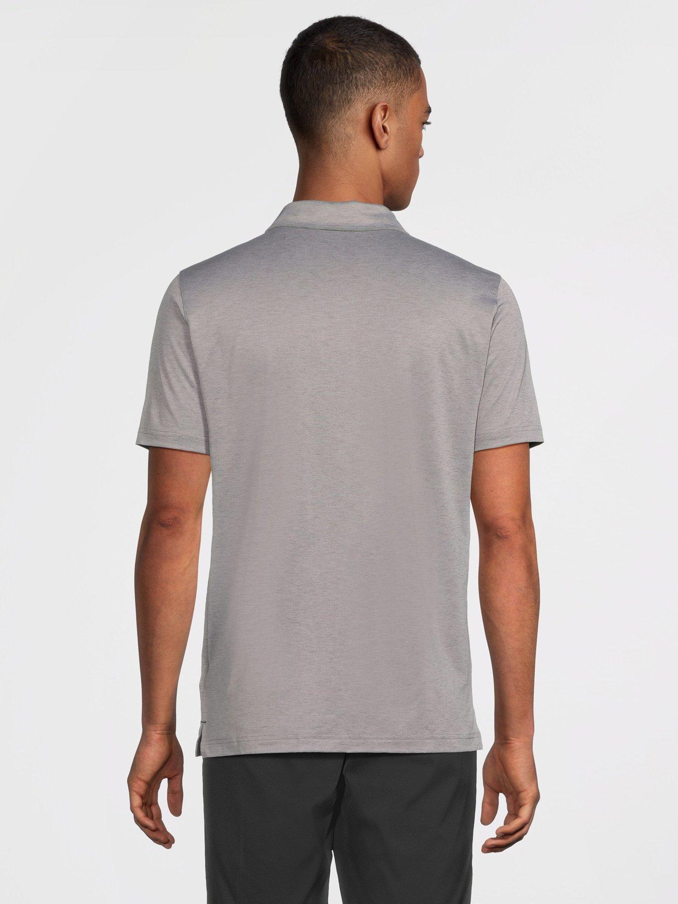 Image 2 of 6 of Puma Mens Golf Icon Heather Polo 20 - Grey