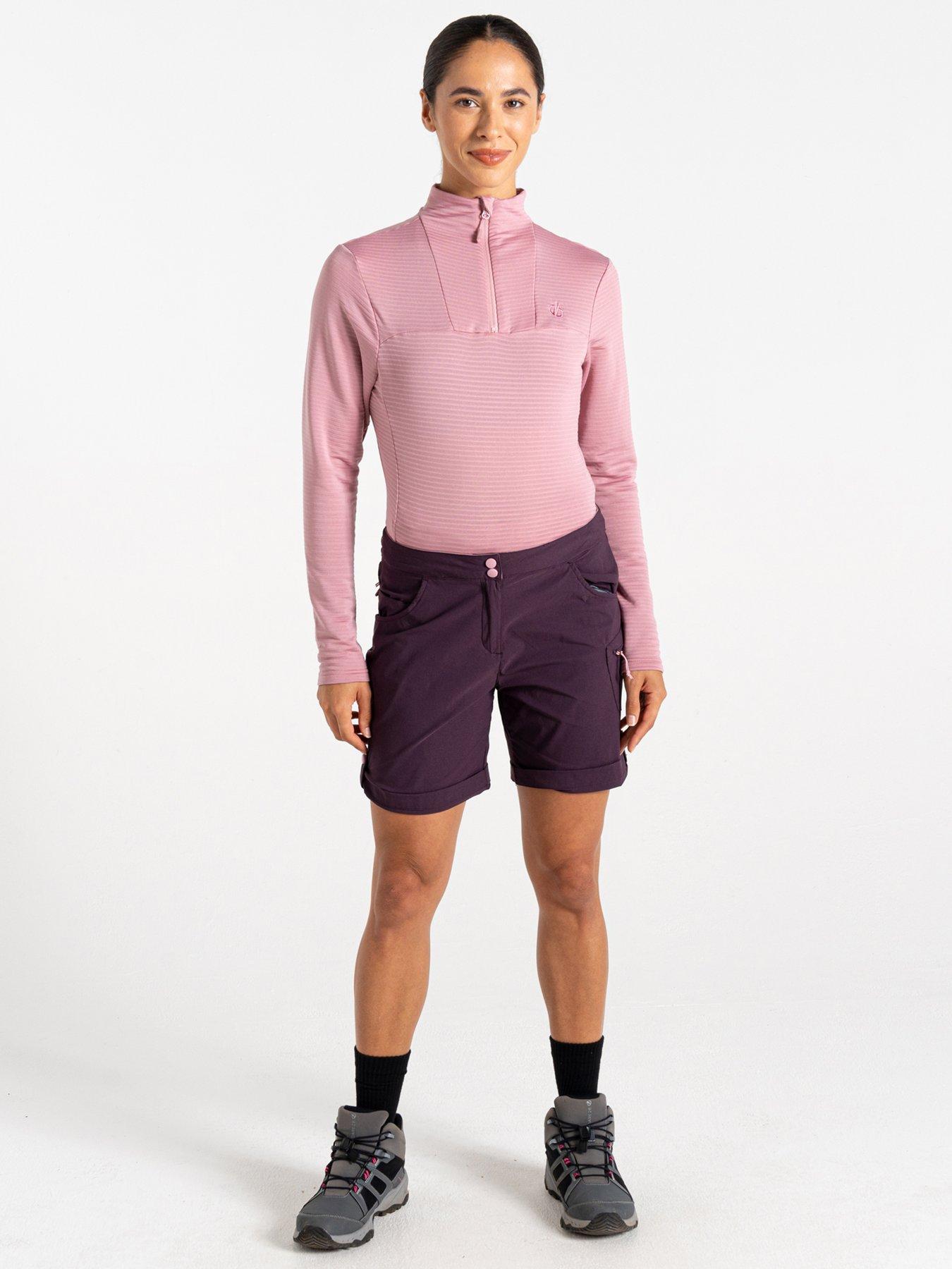 Image of Regatta Womens Melodic Iii Walking Shorts- Purple