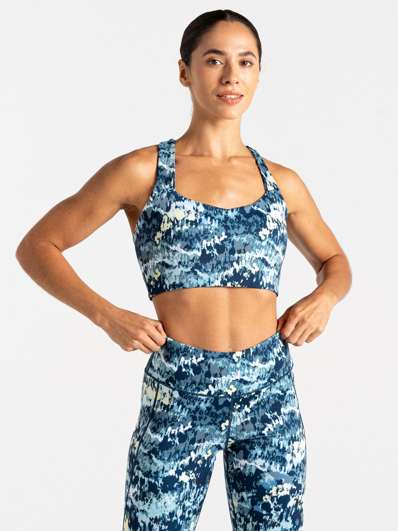 Regatta Womens Swift III Sports Bra - Navy