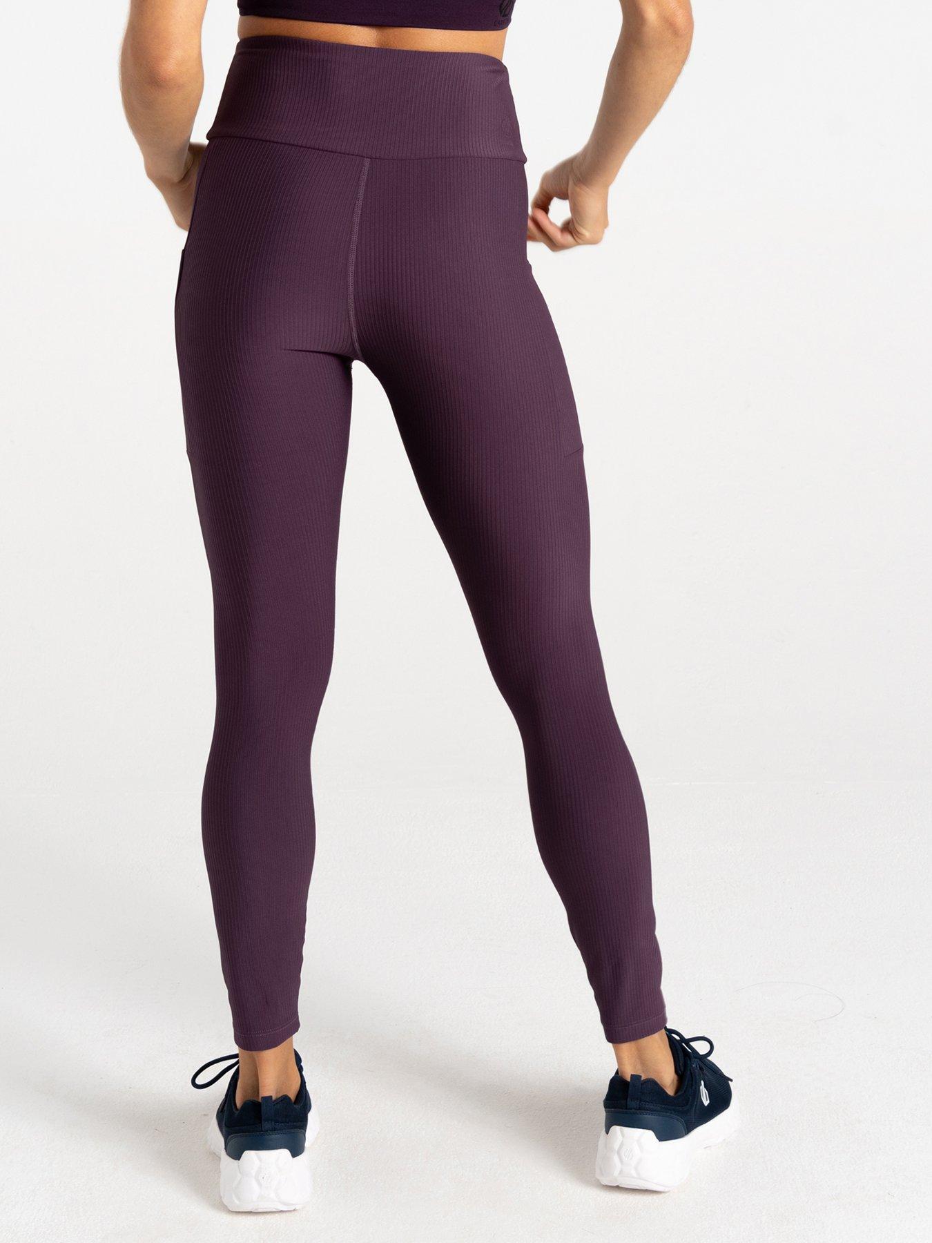 Image 3 of 6 of Regatta Womens Hustle Workout Legging- Purple