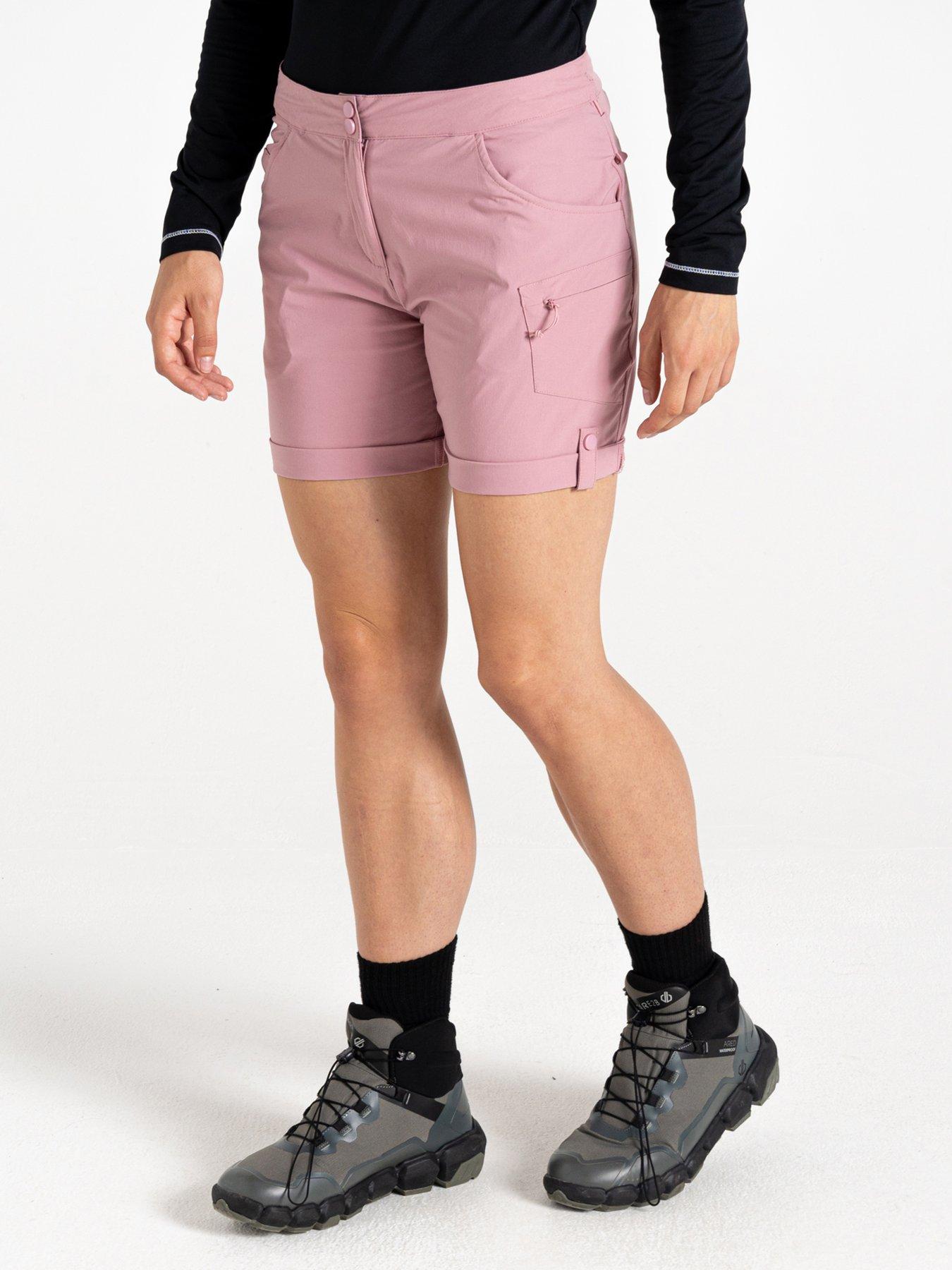 dare-2b-womens-melodic-iii-walking-shorts-pinkstillFront