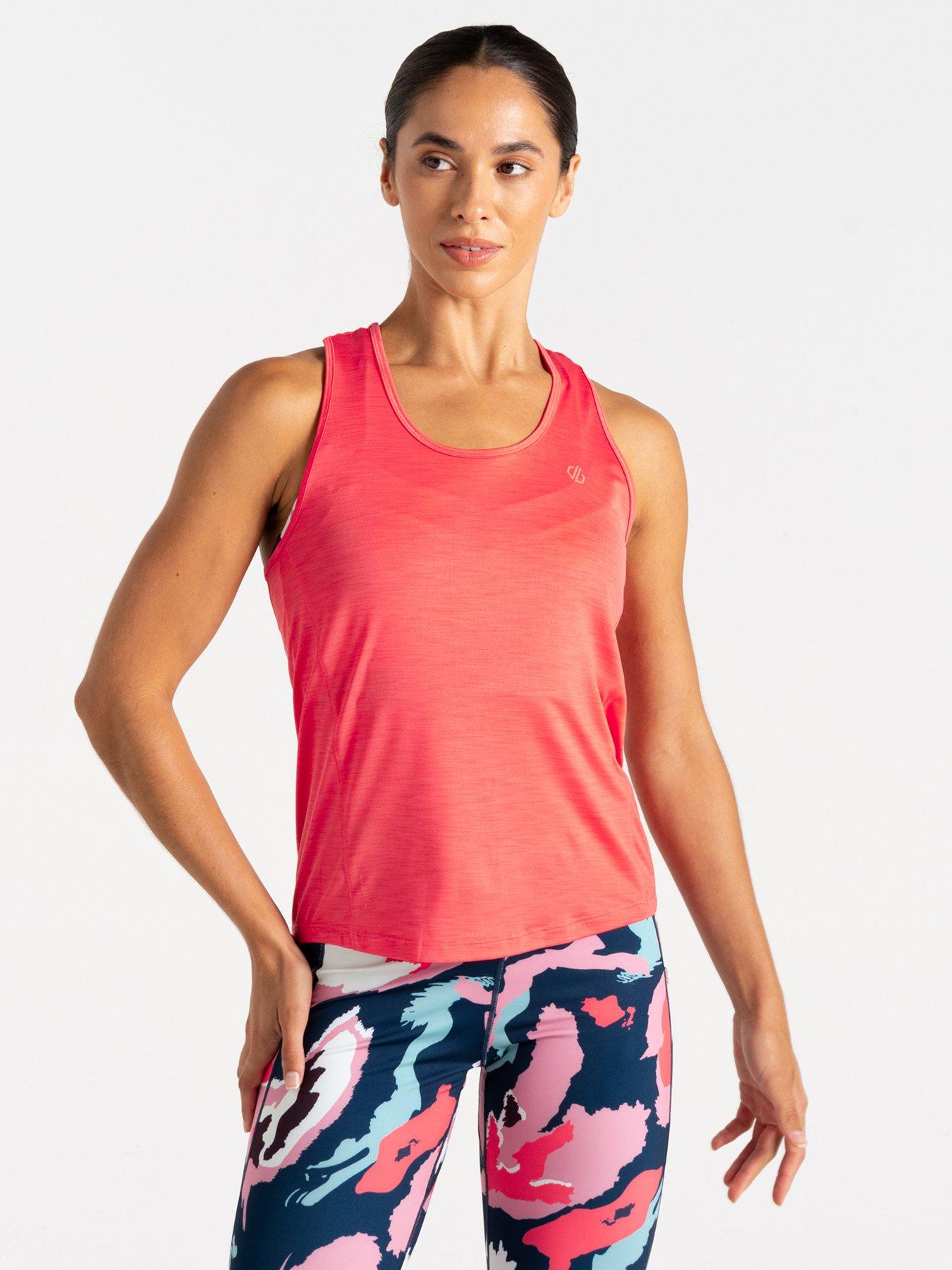 Image 1 of 6 of Dare 2b Womens Modernize II Workout Vest - Pink