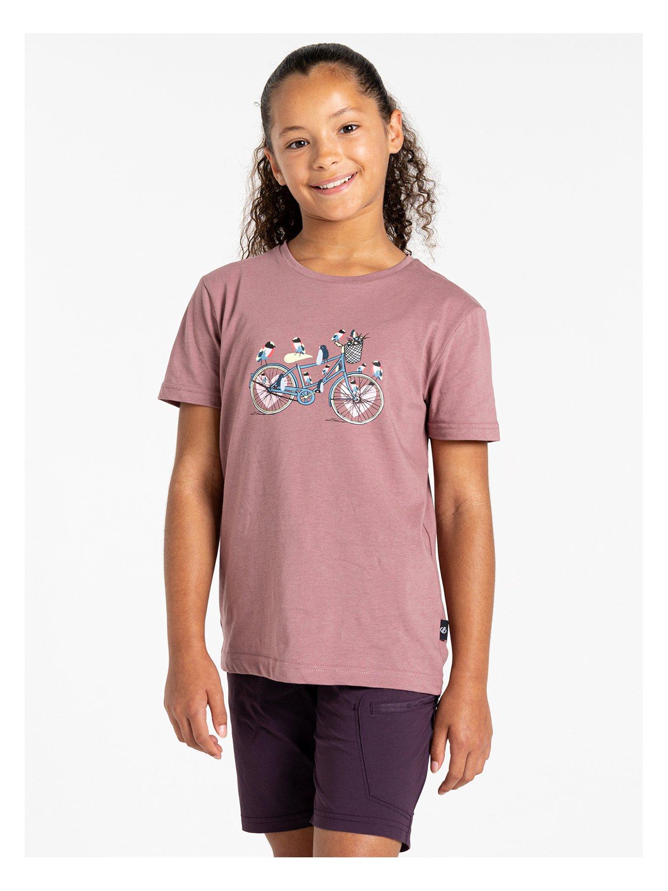 Dare 2b Kids Trailblazer II T-Shirt- Pink