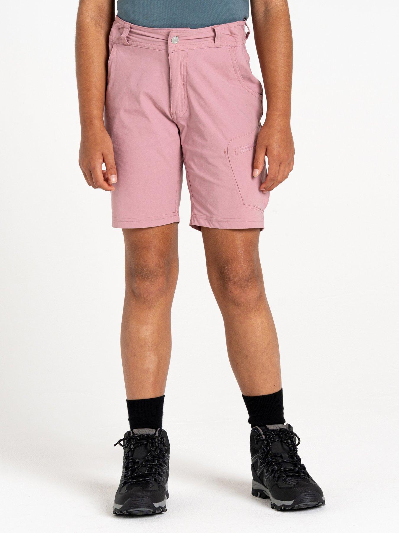 Image 1 of 6 of Dare 2b Kids Reprise Shorts - Pink