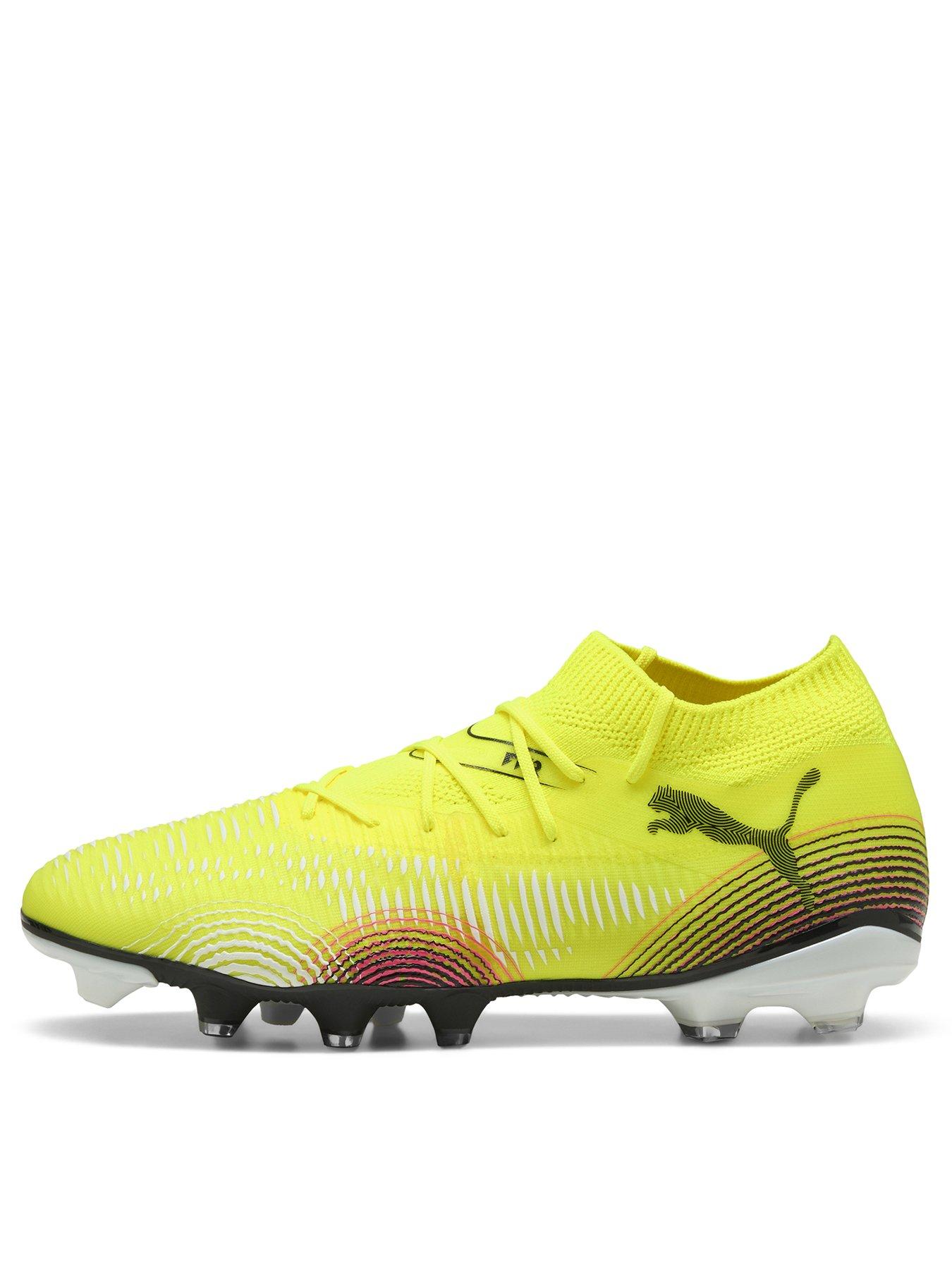 Puma Mens Future 8 Match Firm Ground Football Boots - Yellow