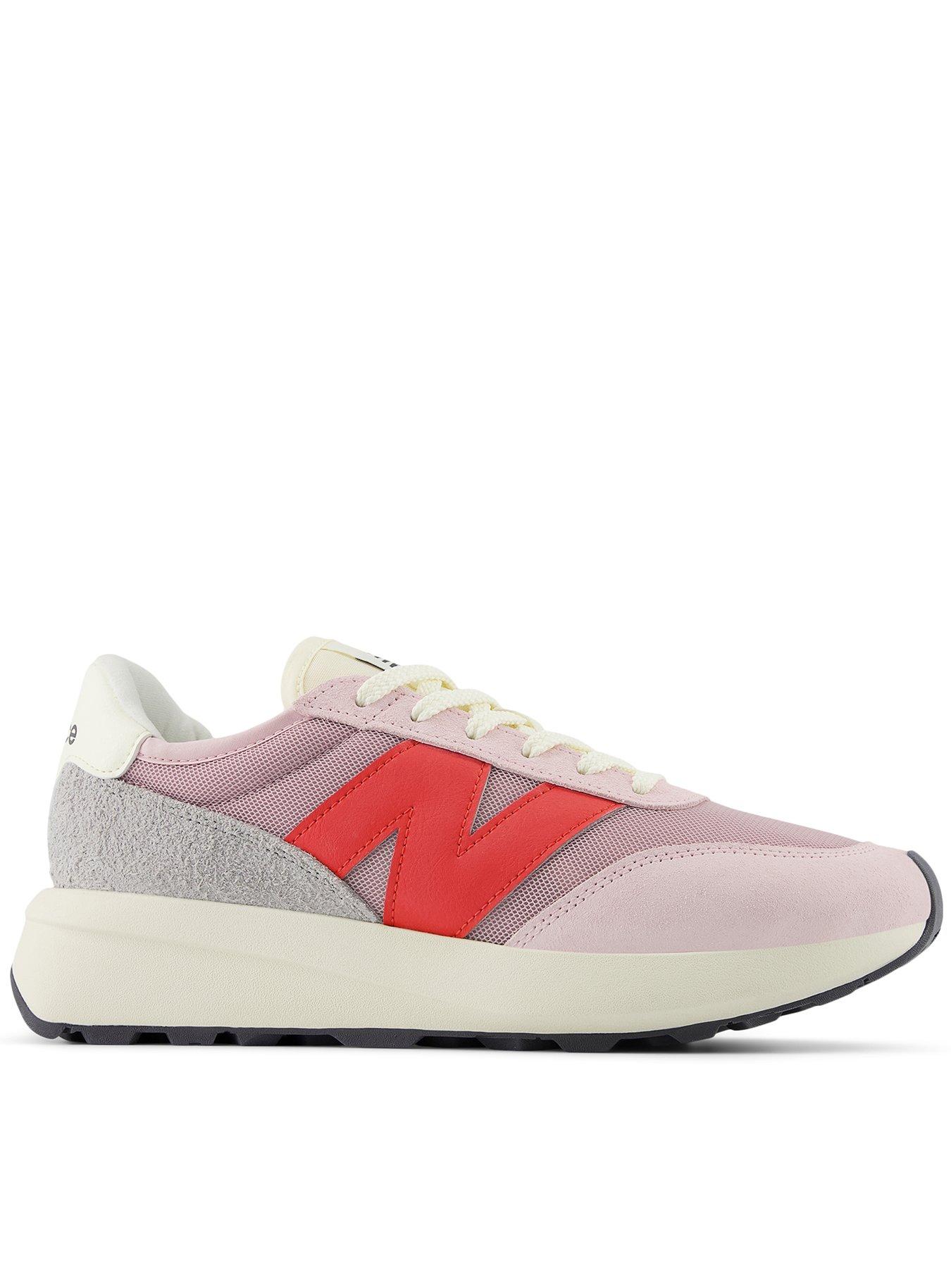 Image 1 of 6 of New Balance Unisex 370 Trainers - Pink