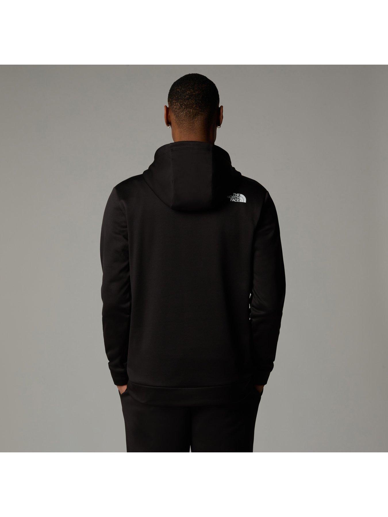 the-north-face-mens-reaxion-fleece-po-hoodie-blackstillFront