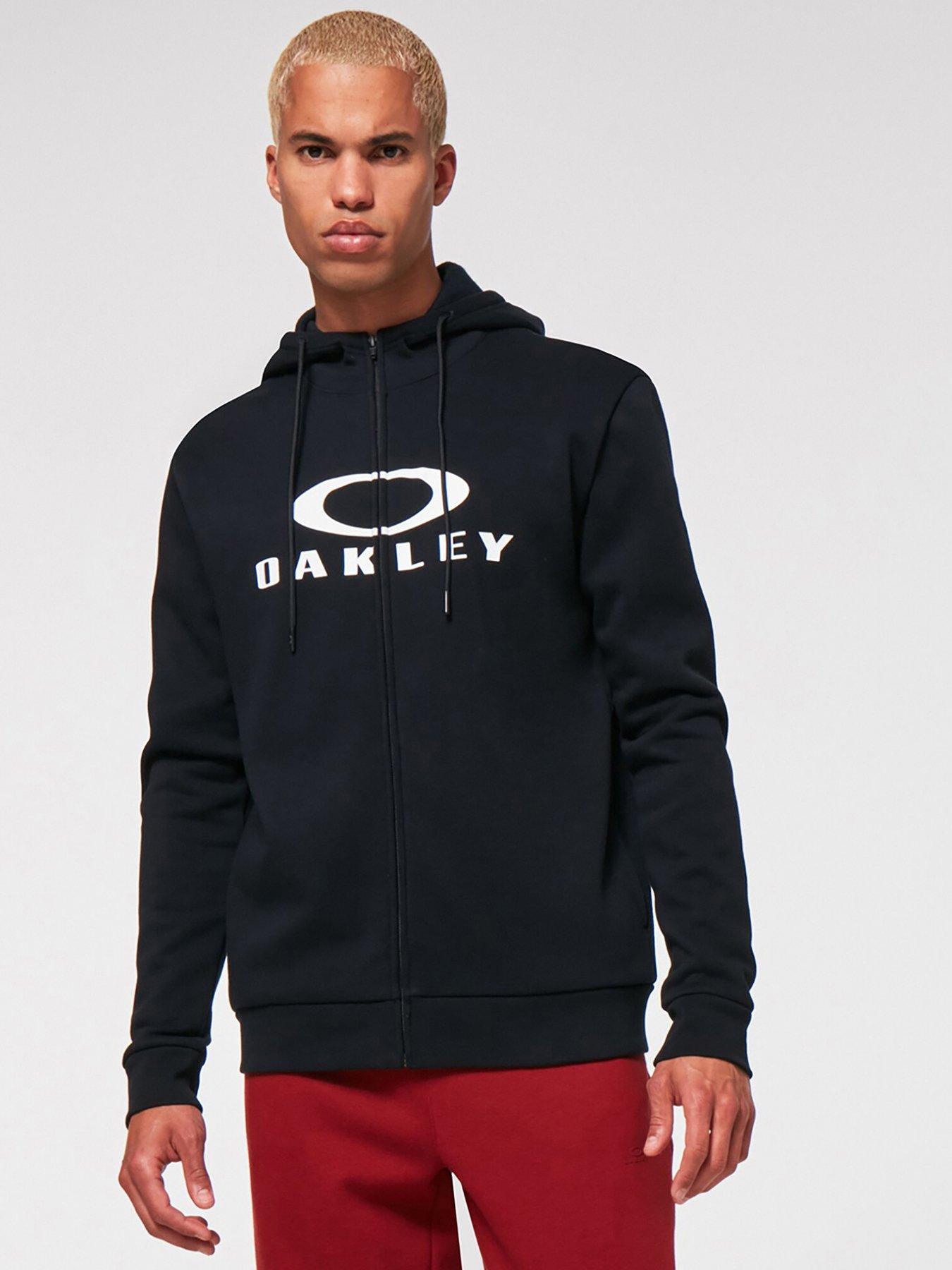 Oakley Mens Bark Fz Hoodie 20 - Black