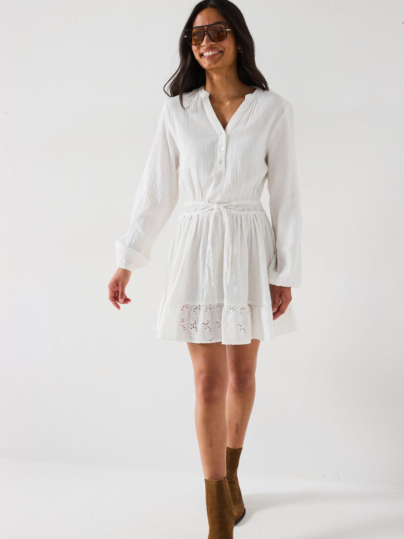 v-by-very-broderie-frill-hem-mini-dress-whiteback