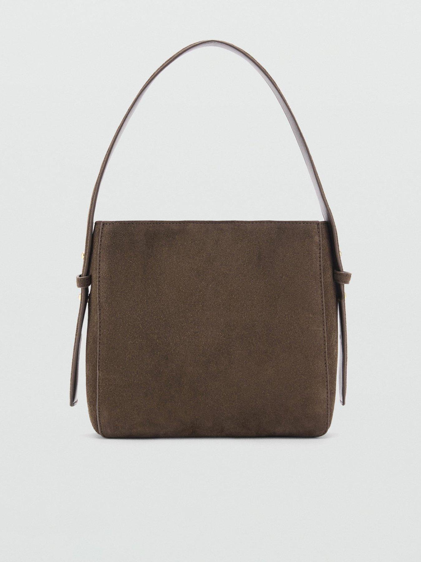 mango-suede-shoulder-bag-brown