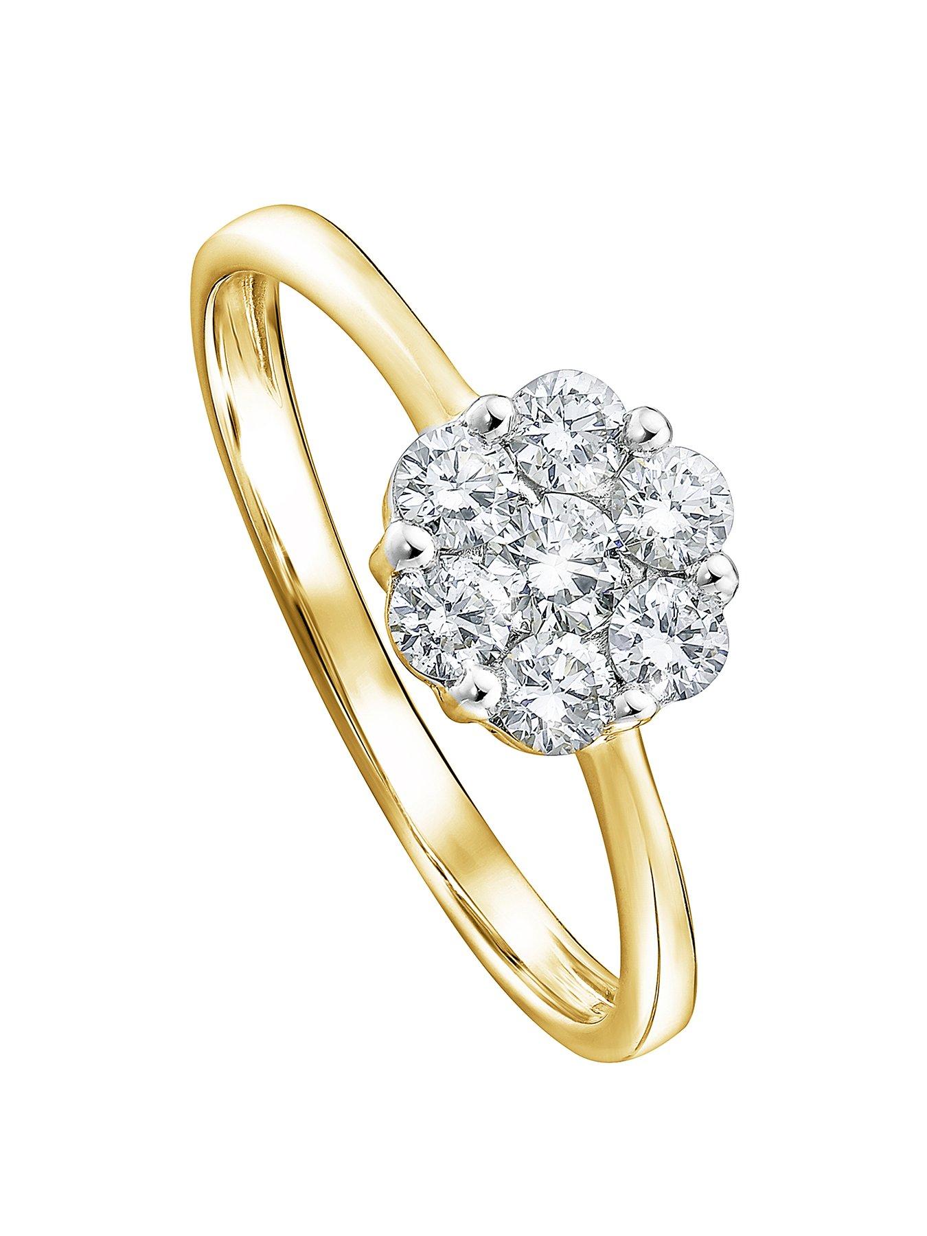 created-brilliance-reese-9ct-yellow-gold-046ct-tw-lab-grown-diamond-ringfront