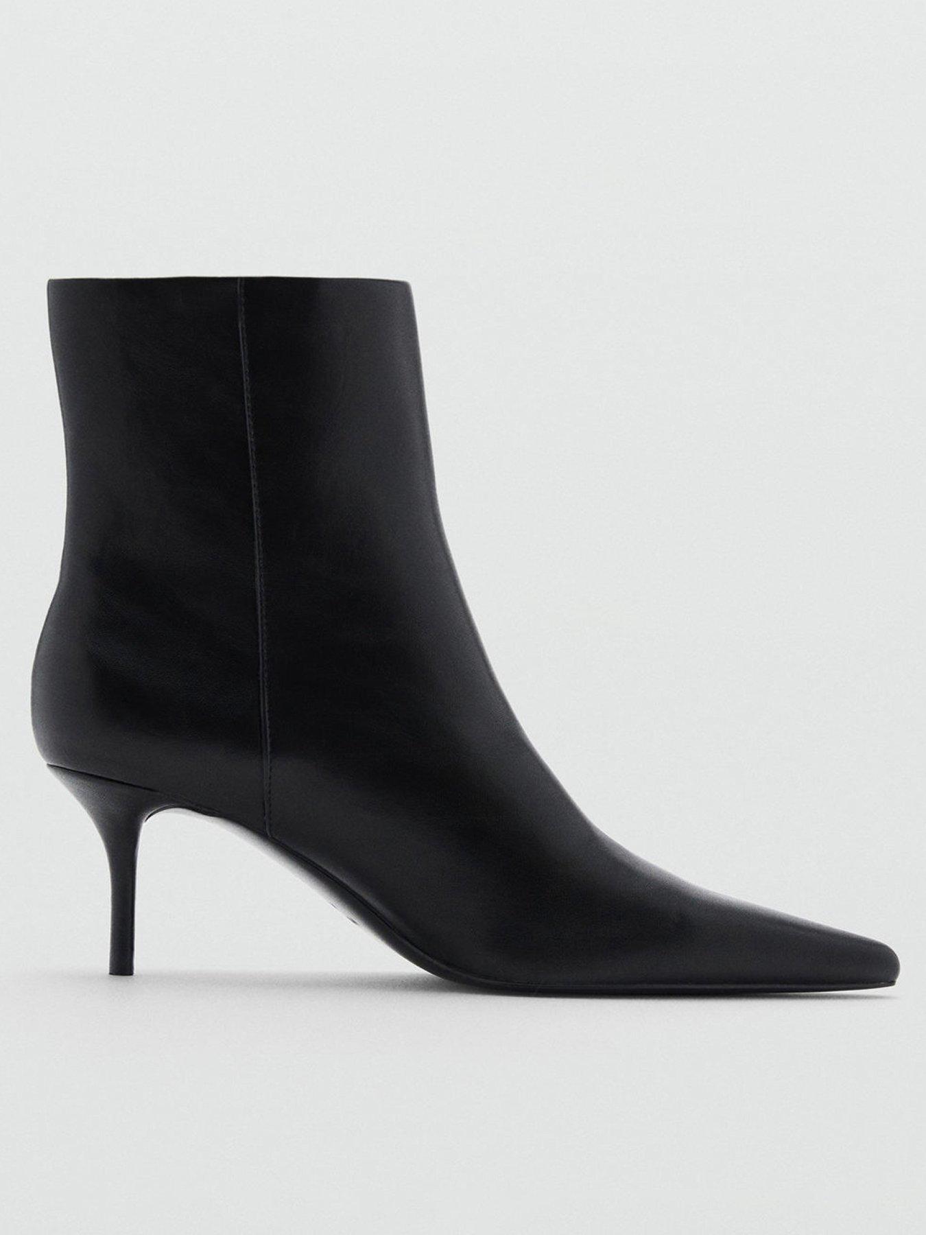 mango-pointed-ankle-boots-black