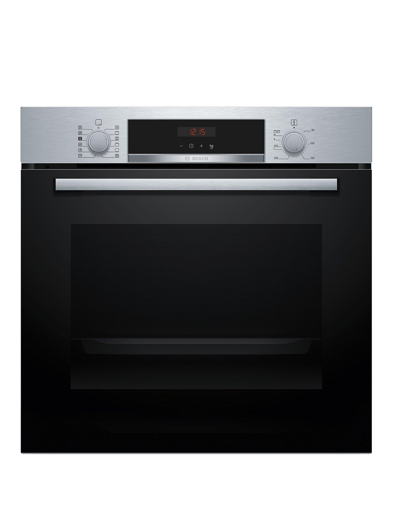 Bosch Series 4 HQA574BS3B Built-in Electric Single Oven with Pyrolytic Cleaning - Stainless Steel - A+ Rated