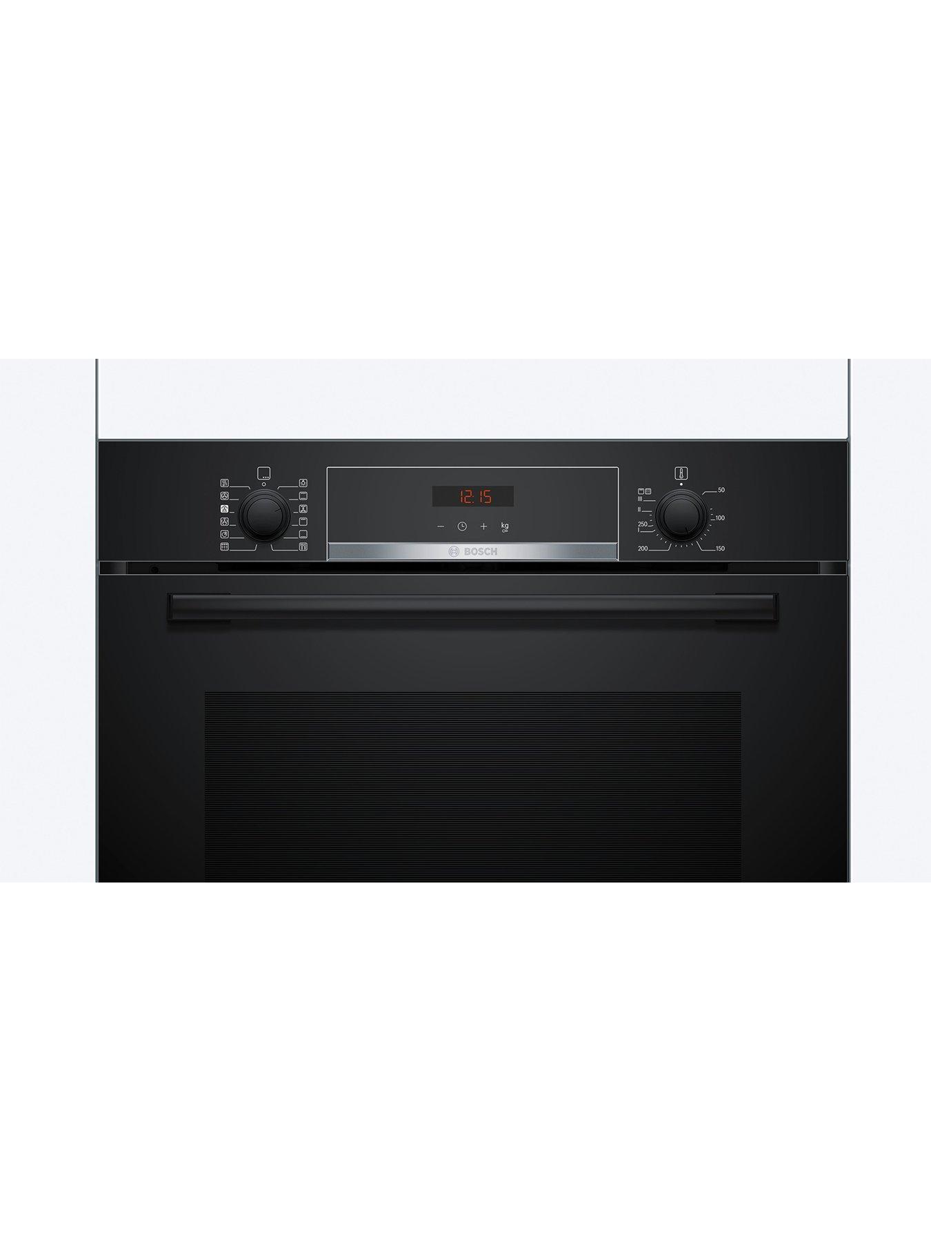 Image 4 of 7 of Bosch Series 4 HQA574BB3B Built-in Electric Single Oven and Pyrolytic Cleaning - Black - A+ Rated