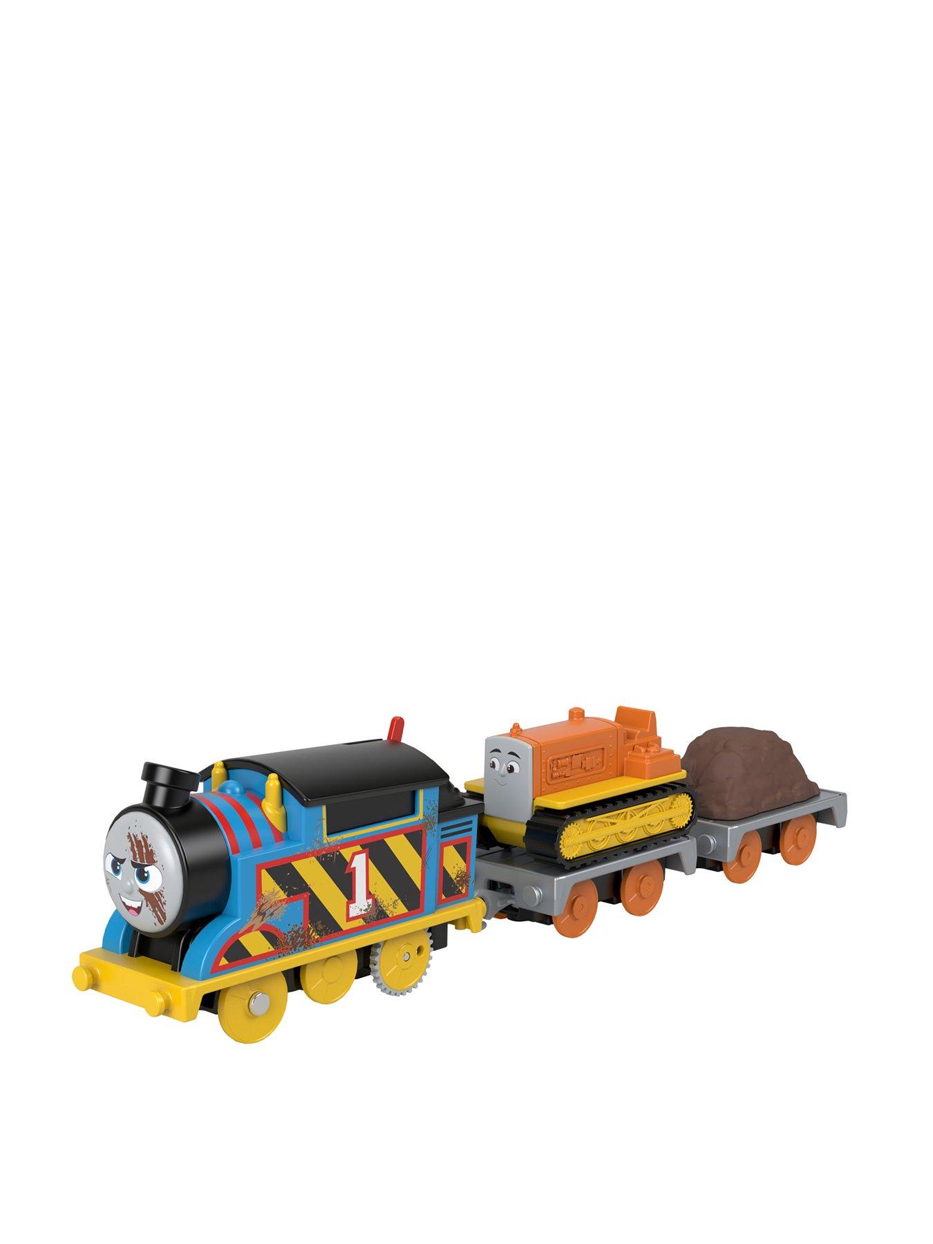 Thomas & Friends Construction Crew Thomas  &  Terence the Tractor Motorized Toy Train for Kids