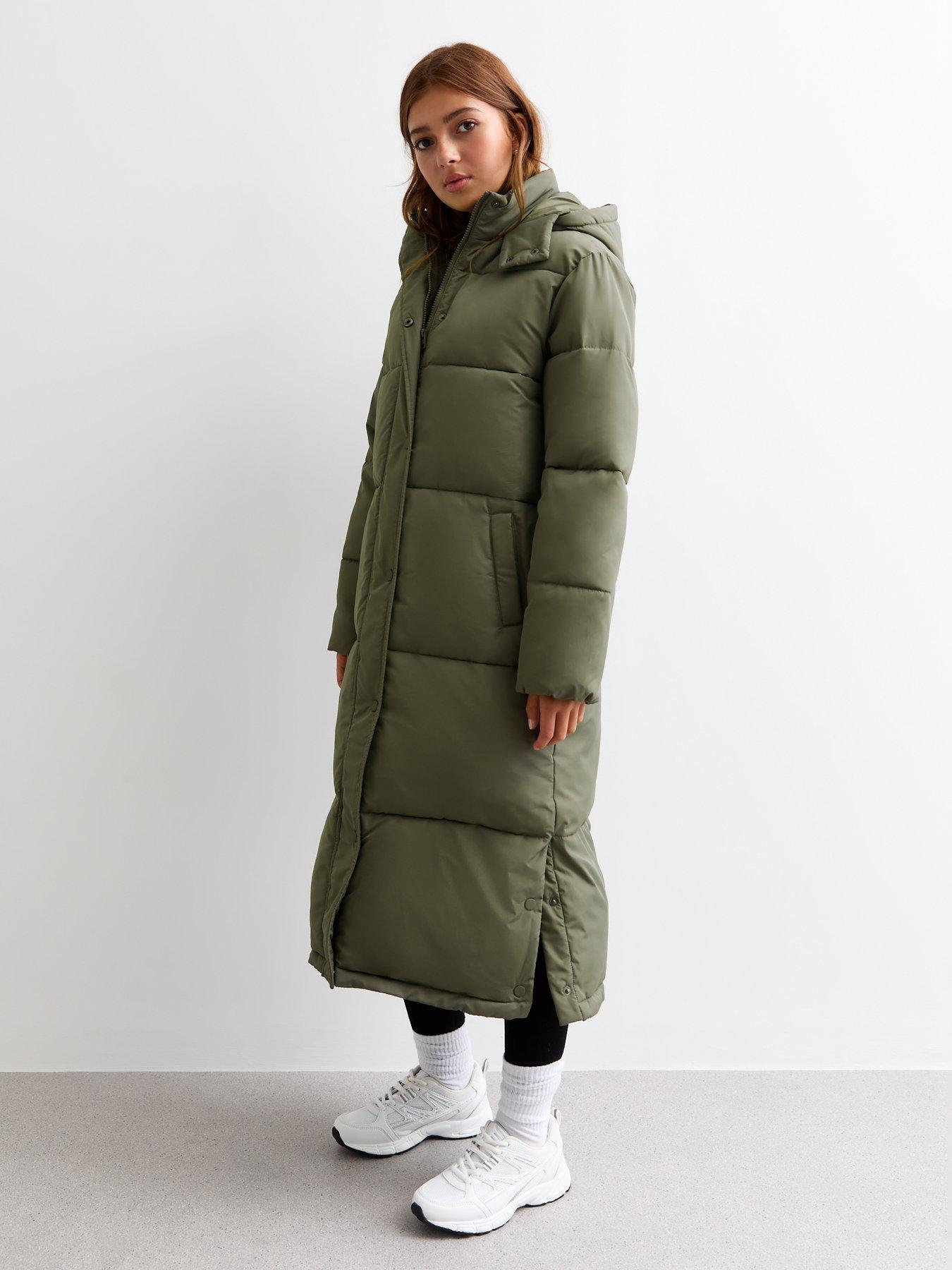 new-look-915-girls-khaki-tiered-shell-coatoutfit