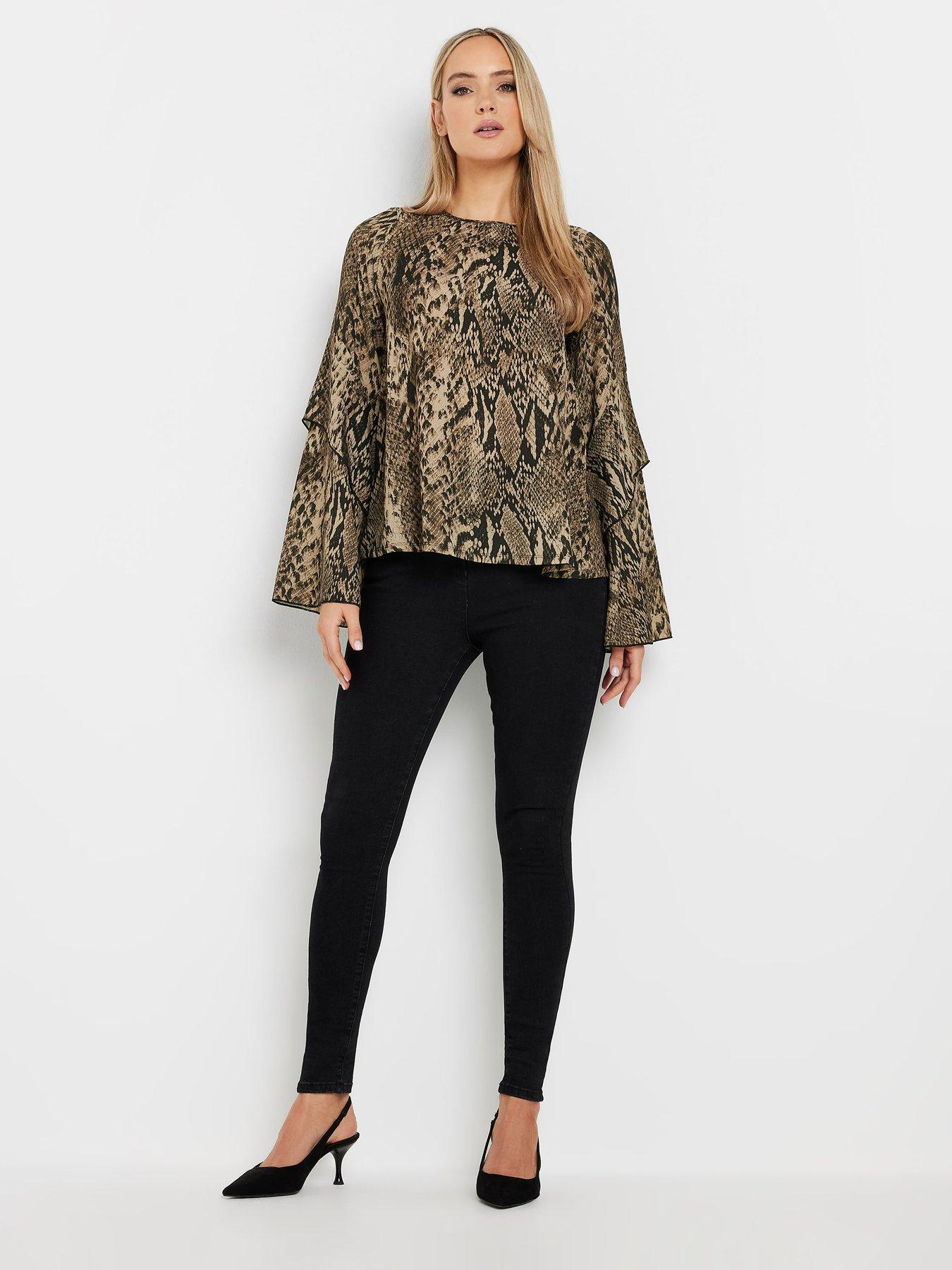 long-tall-sally-snake-frill-sleeve-blouse-naturalback