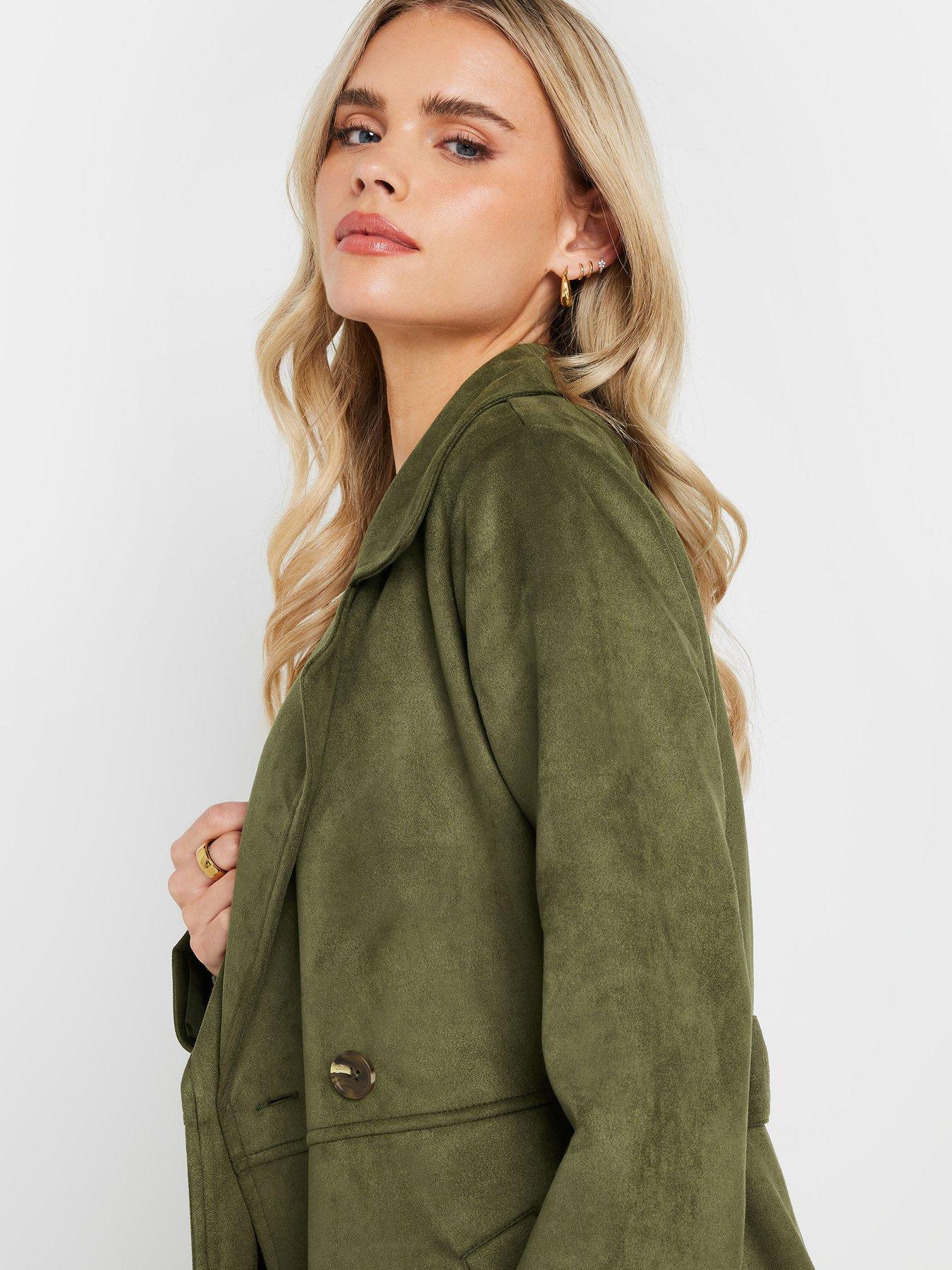 pixiegirl-petite-suedette-trench-coat-greenoutfit