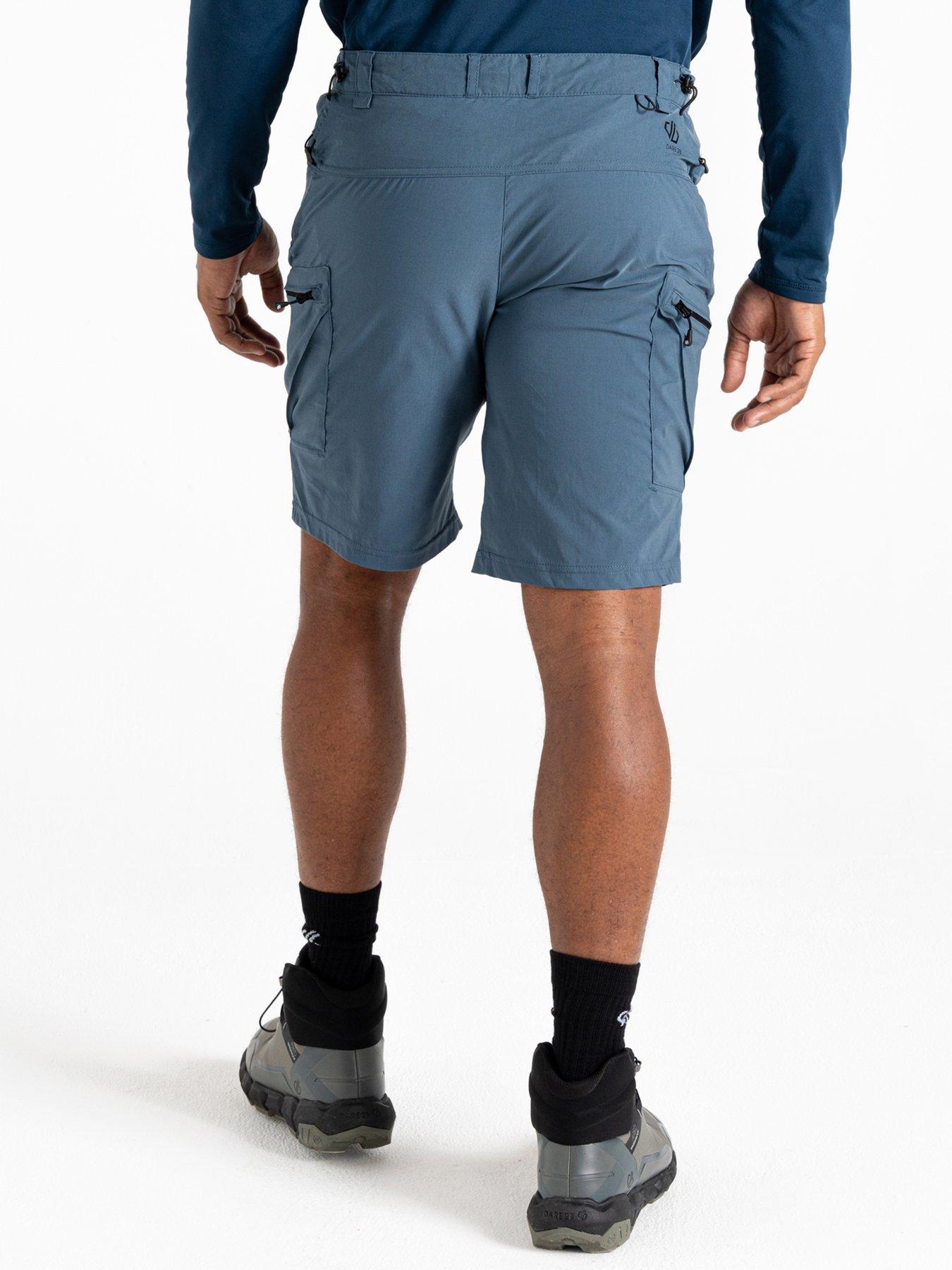 Image 3 of 6 of Dare 2b Men's Tuned In II Walking Shorts- Grey
