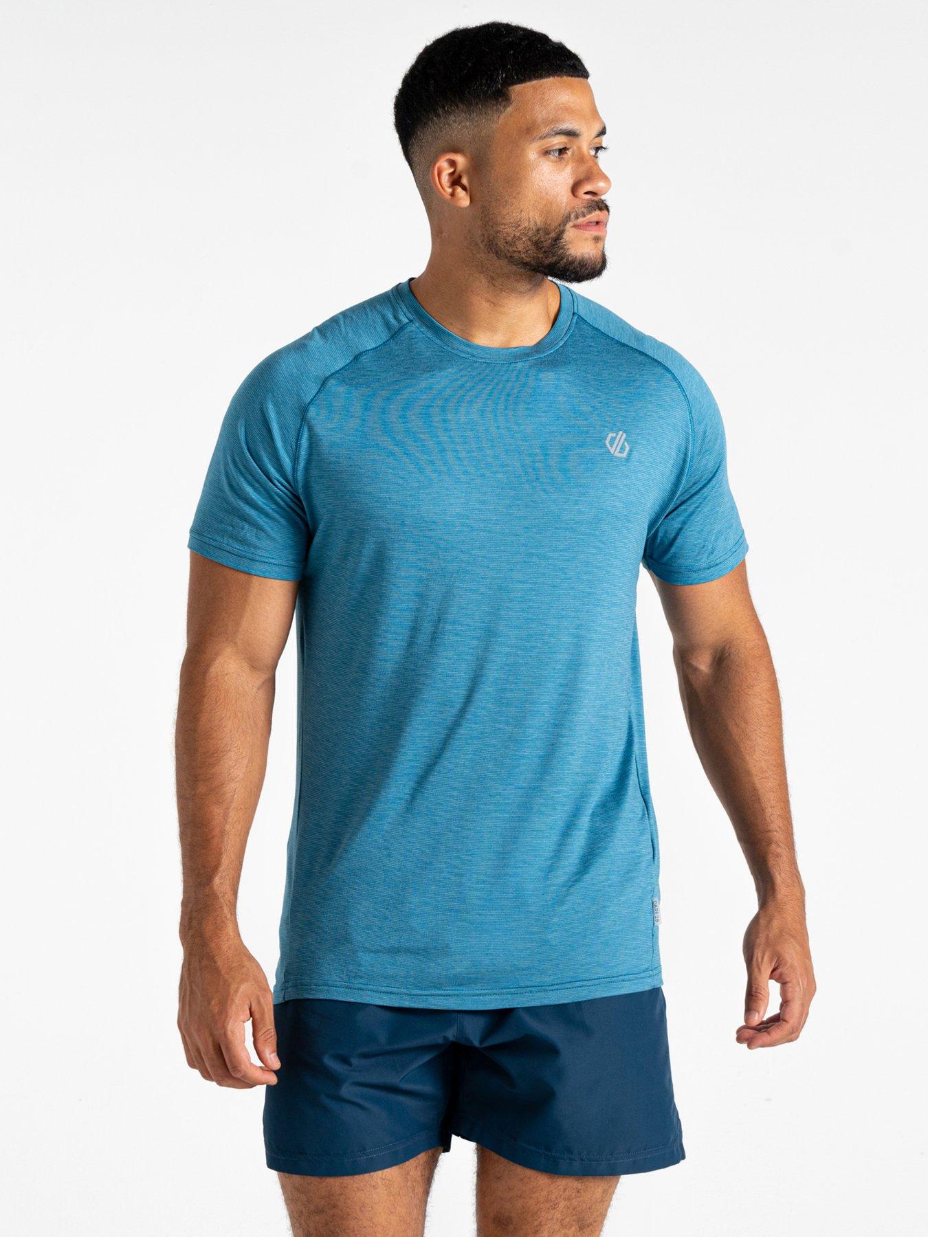 Image 1 of 6 of Dare 2b Mens Persist T Shirt- Blue