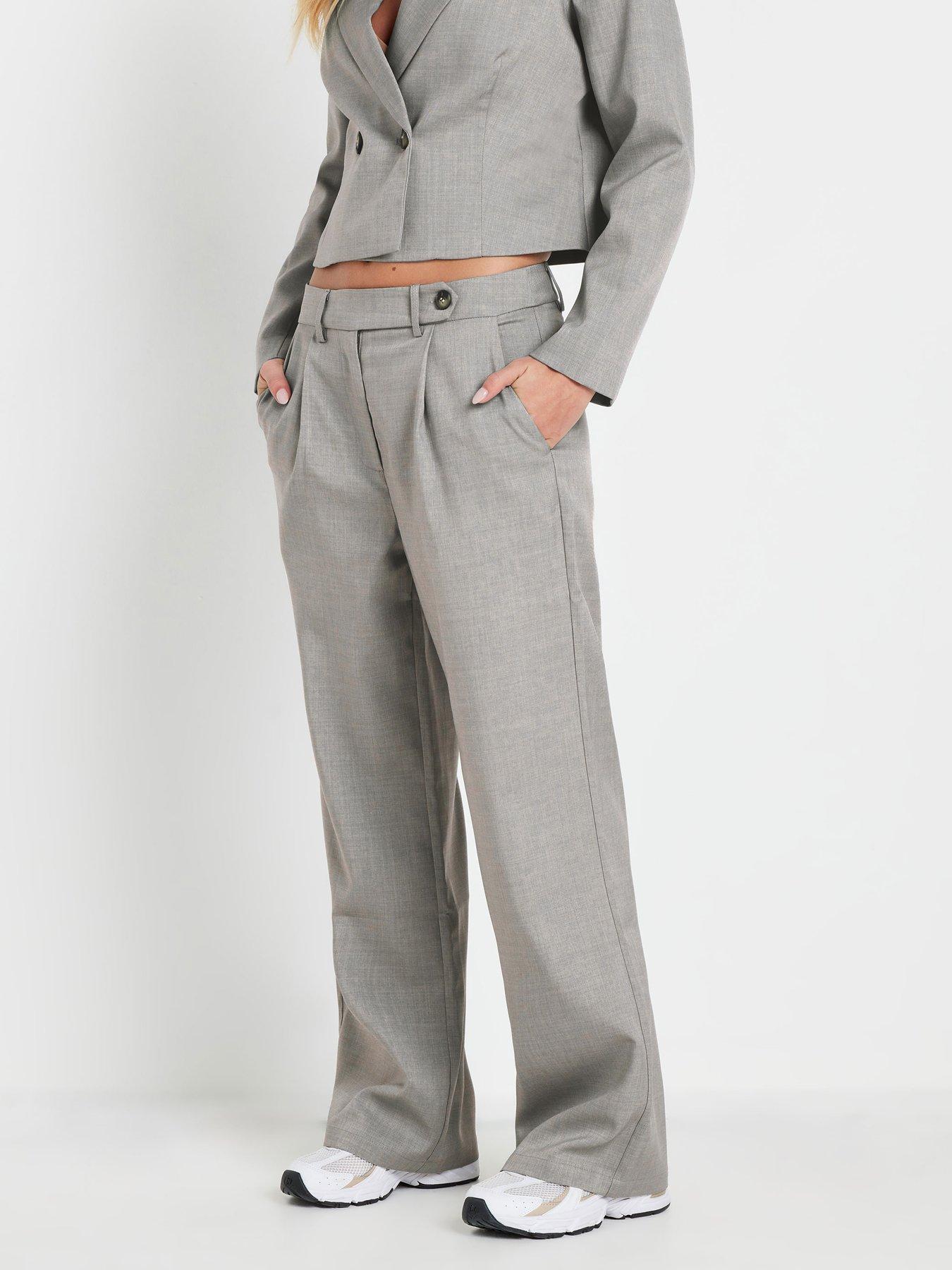 pixiegirl-petite-tab-detail-wide-leg-trouser-grey