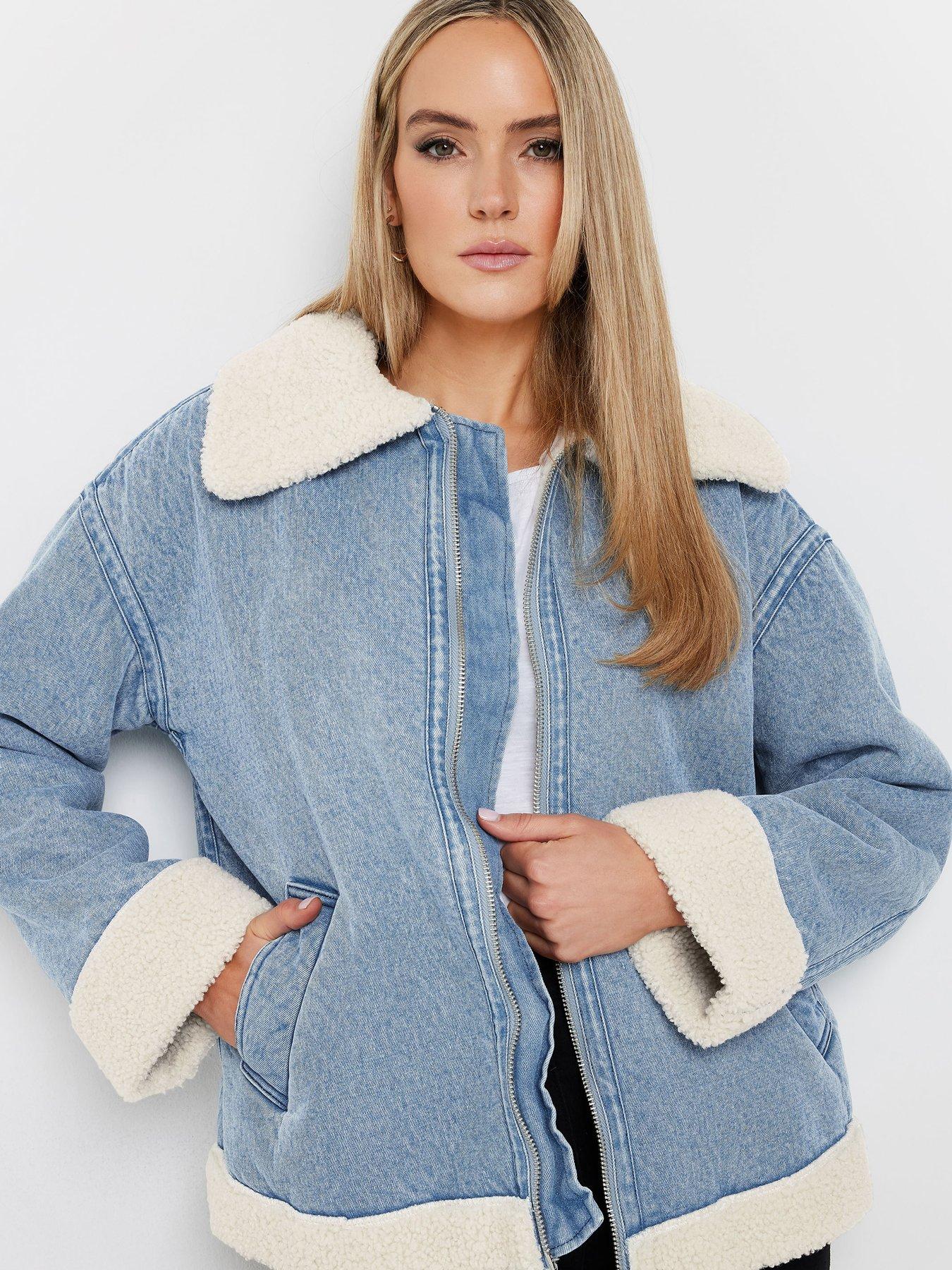 long-tall-sally-denim-and-borg-jacket-blueoutfit