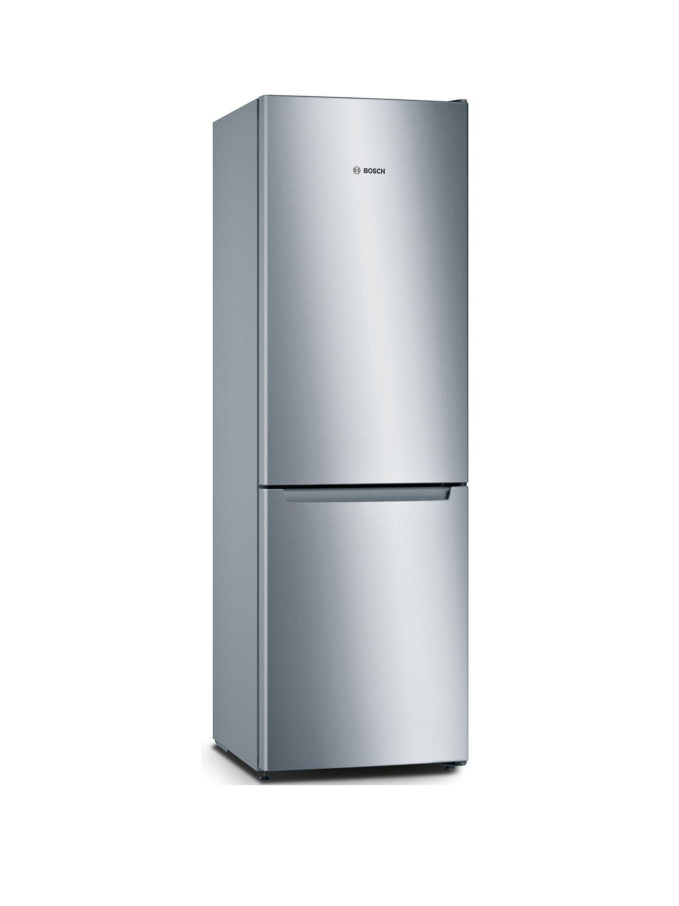 undefined Bosch Series 2 KGN33NLEBG 176cm High 50/50 Fridge Freezer - Stainless Steel look - E Rated