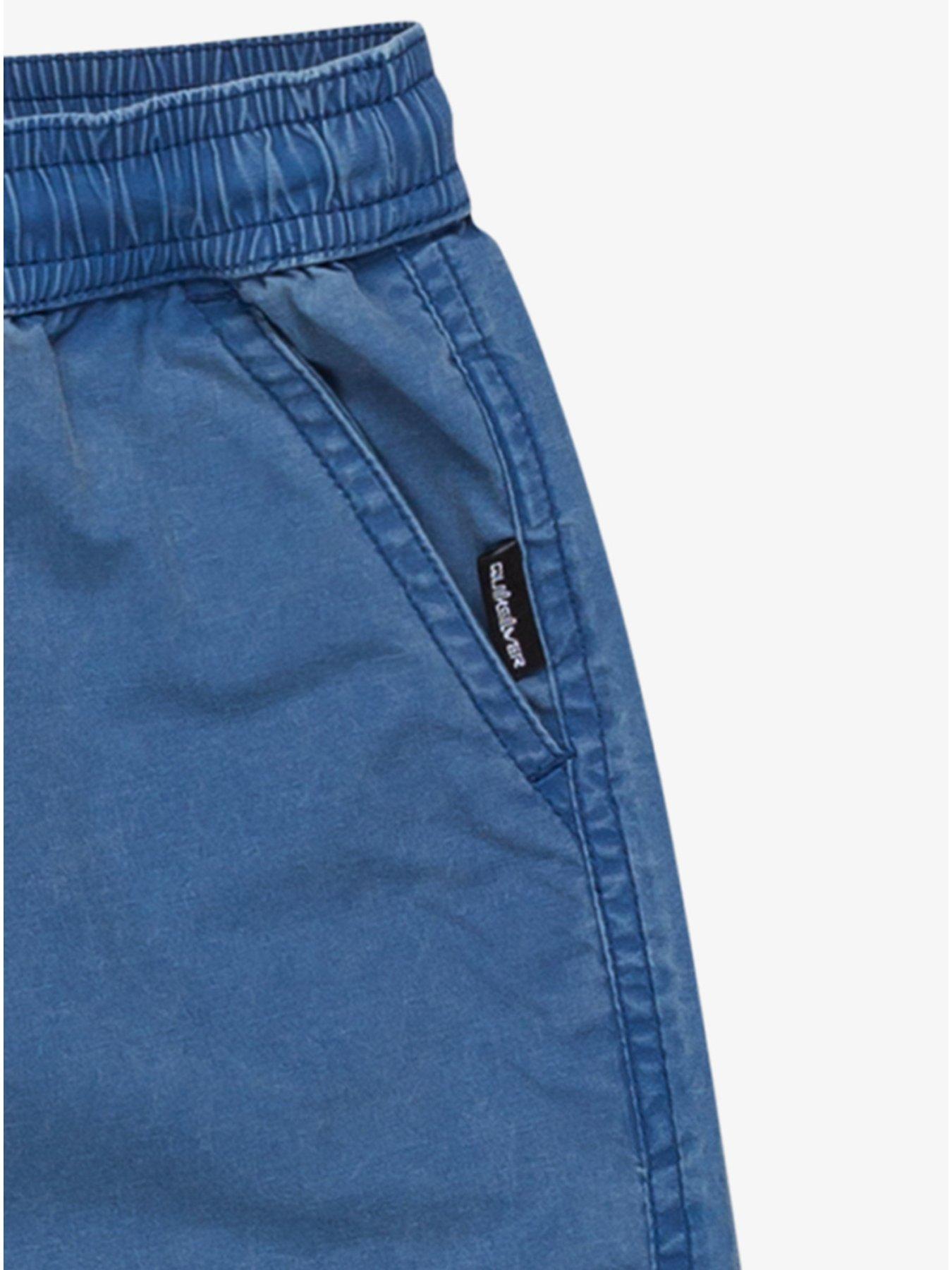 quiksilver-boys-taxer-fixed-waist-plain-front-shorts-blueoutfit