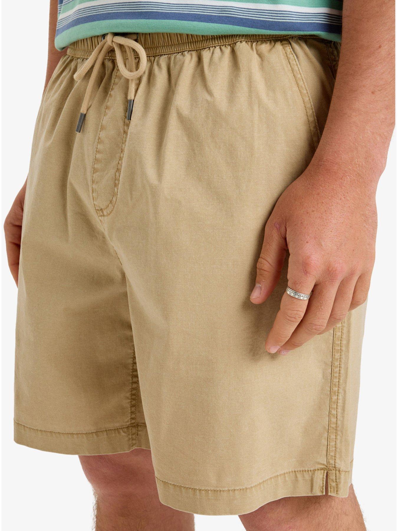 Quiksilver Mens Taxer Shorts - Brown