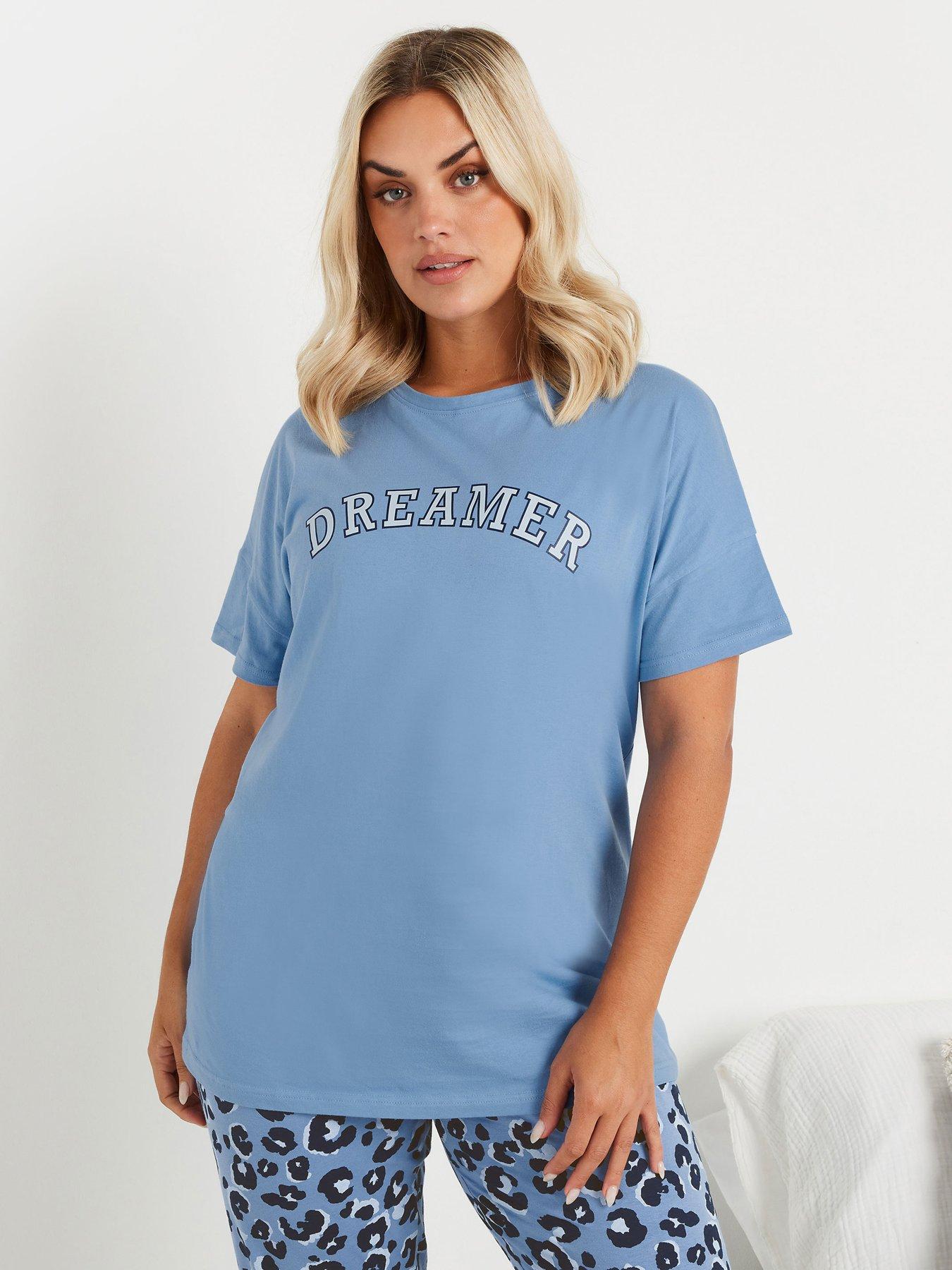 yours-curve-dreamer-sleeptee-top-blue