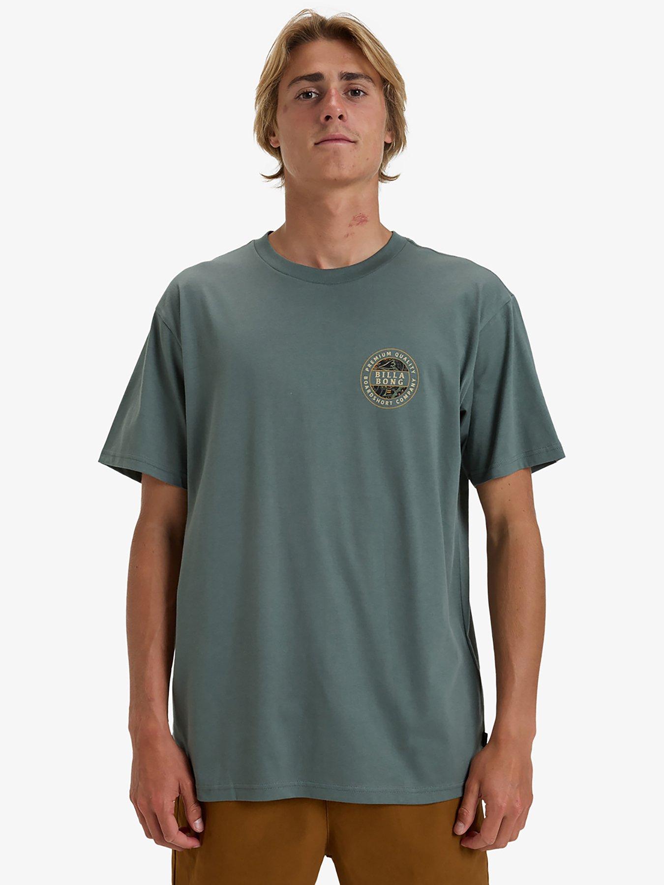 Billabong Mens Rotor Fill Short Sleeve Tee - Green