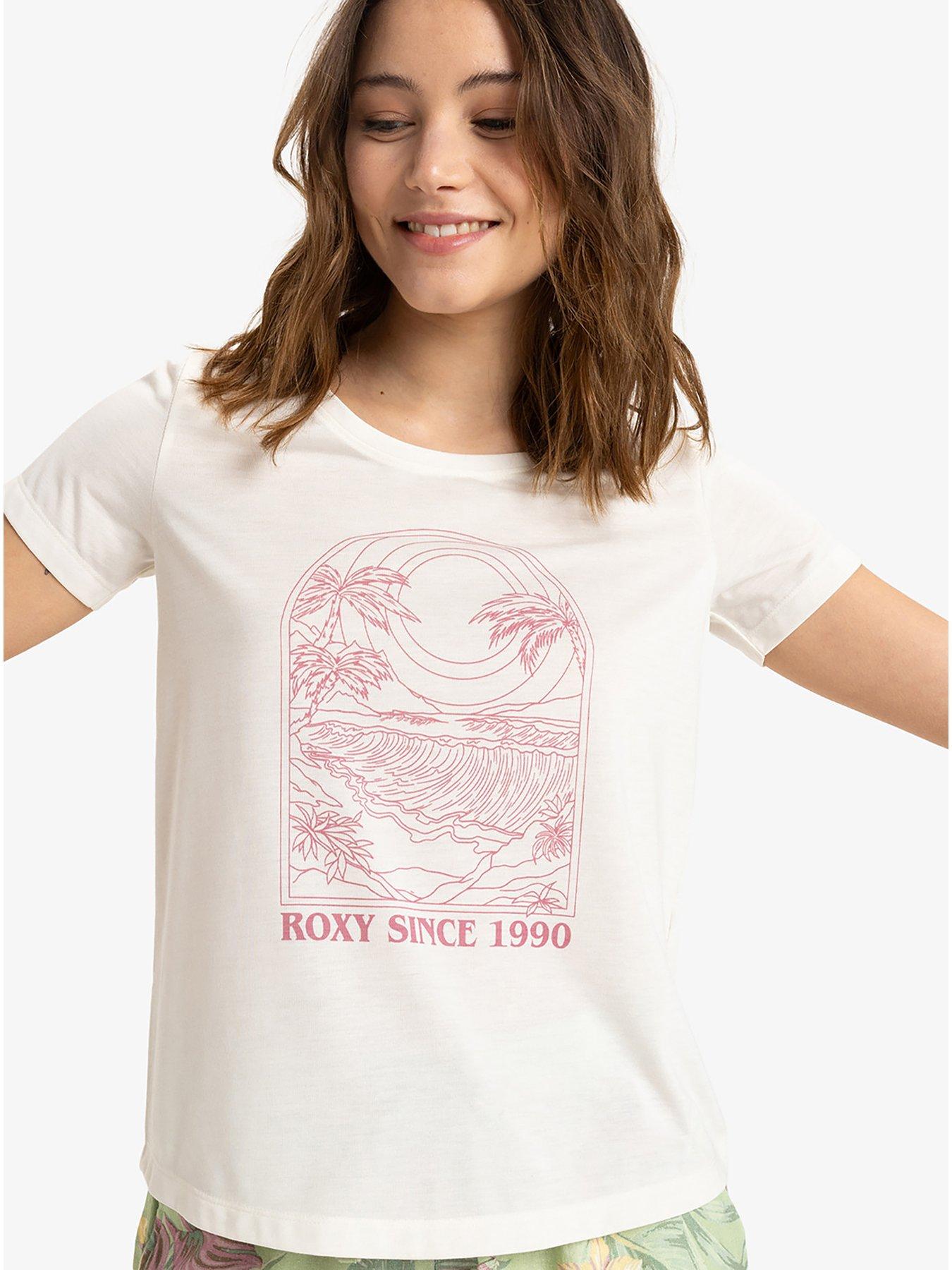 Image of Roxy Womens Surfclassic Short Sleeve Top - White