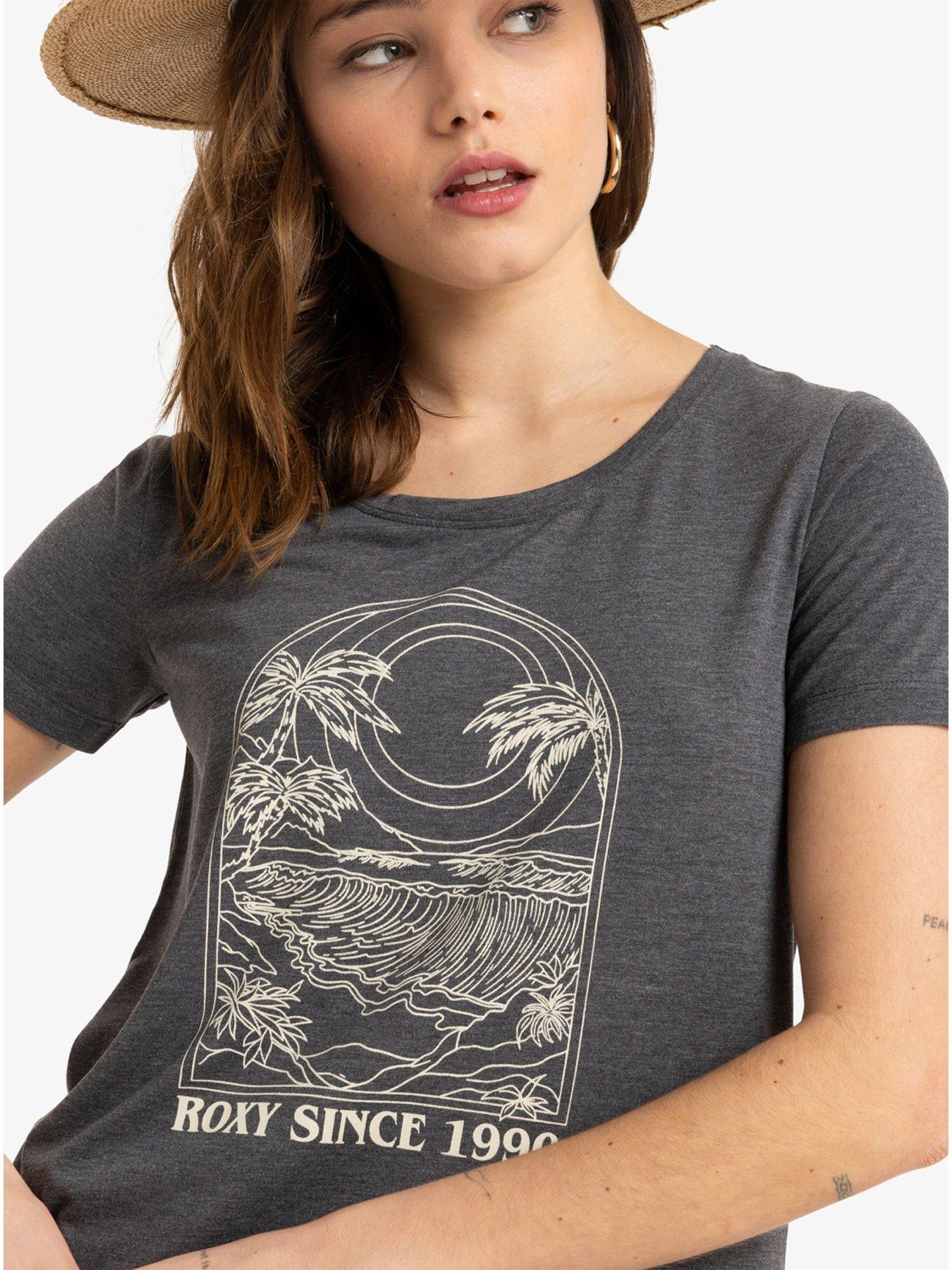 Image 4 of 5 of Roxy Womens Surfclassic Short Sleeve Top - Black