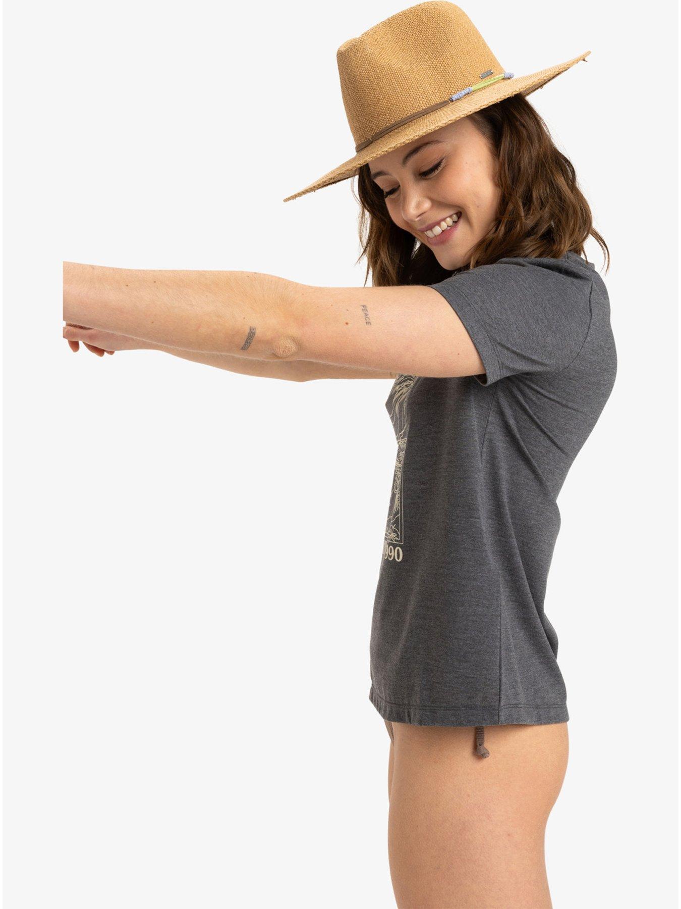 Image 5 of 5 of Roxy Womens Surfclassic Short Sleeve Top - Black