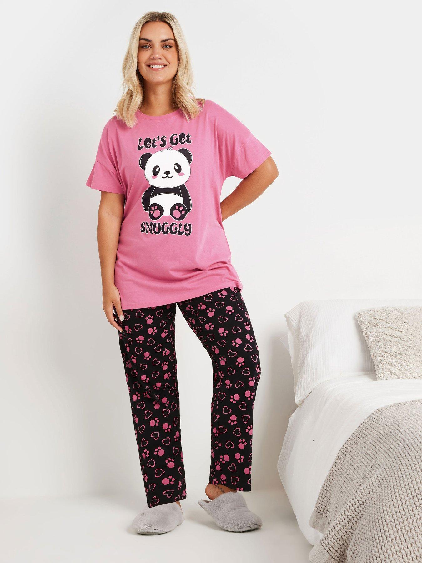 yours-curve-lets-get-snuggly-wide-leg-pj-set