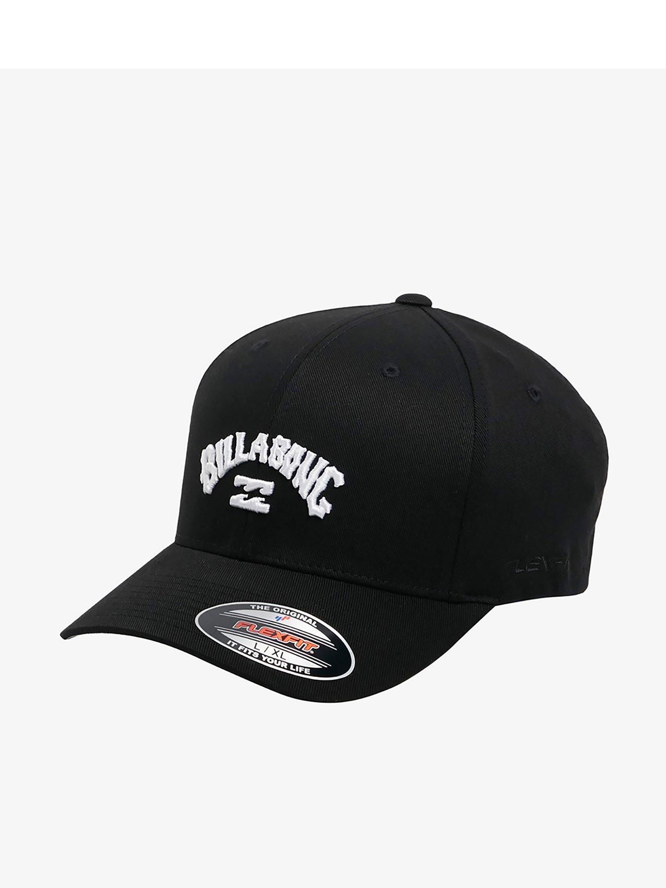 billabong-mens-arch-flexfit-cap-stretch-fit-headwear-black