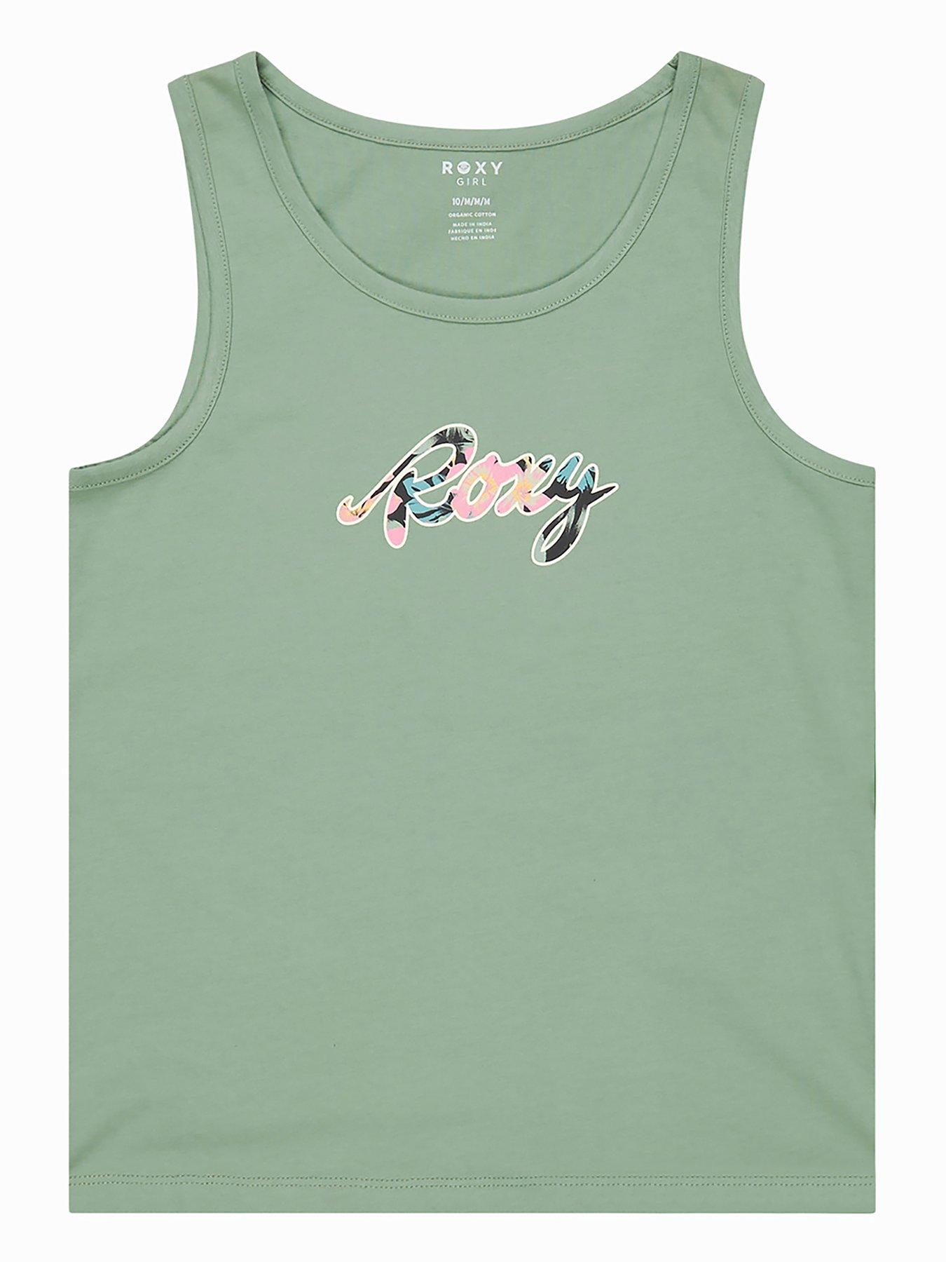 roxy-girls-there-is-life-tank-top-green