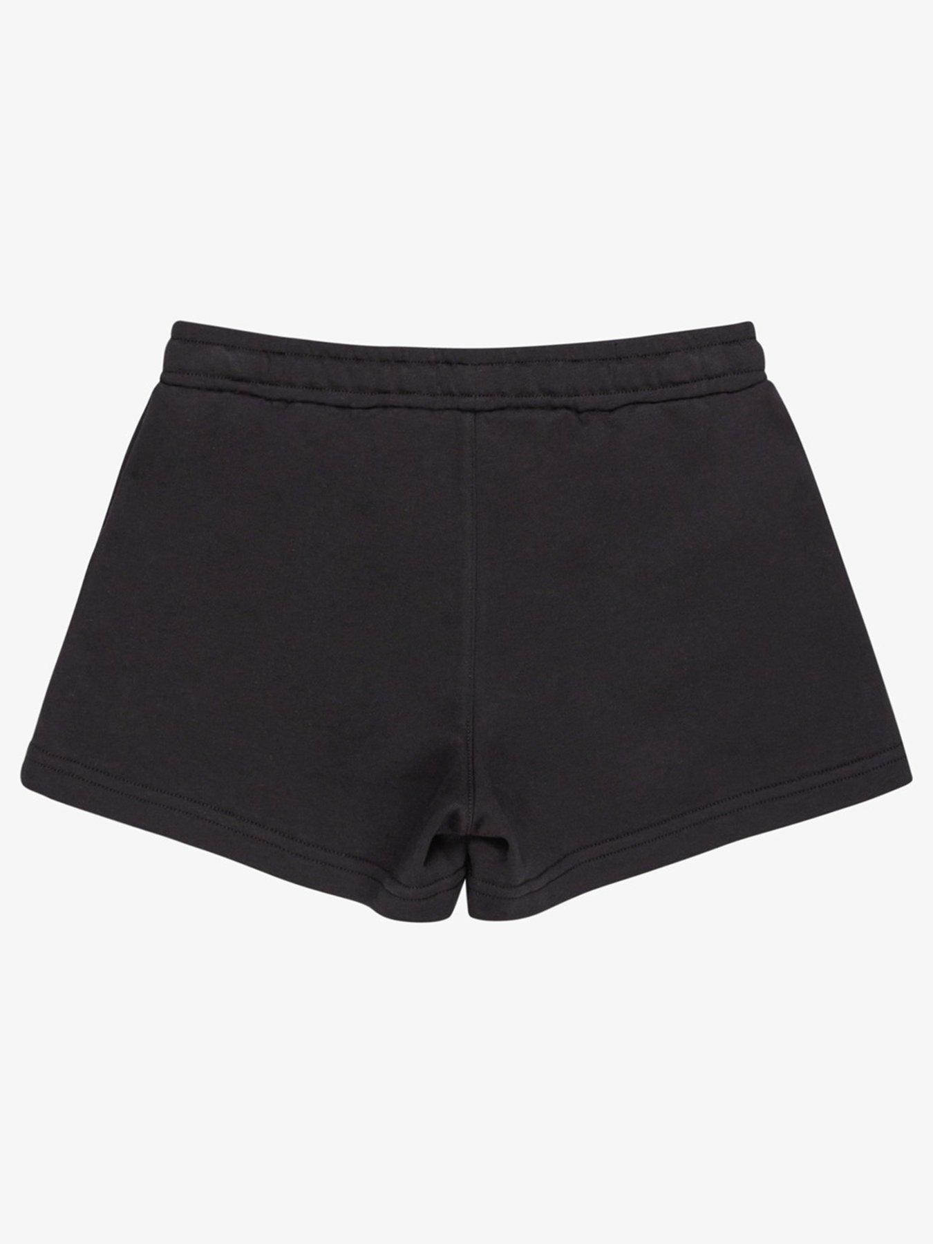 Image 2 of 3 of Roxy Girls Surf Feeling Terry Shorts - Black