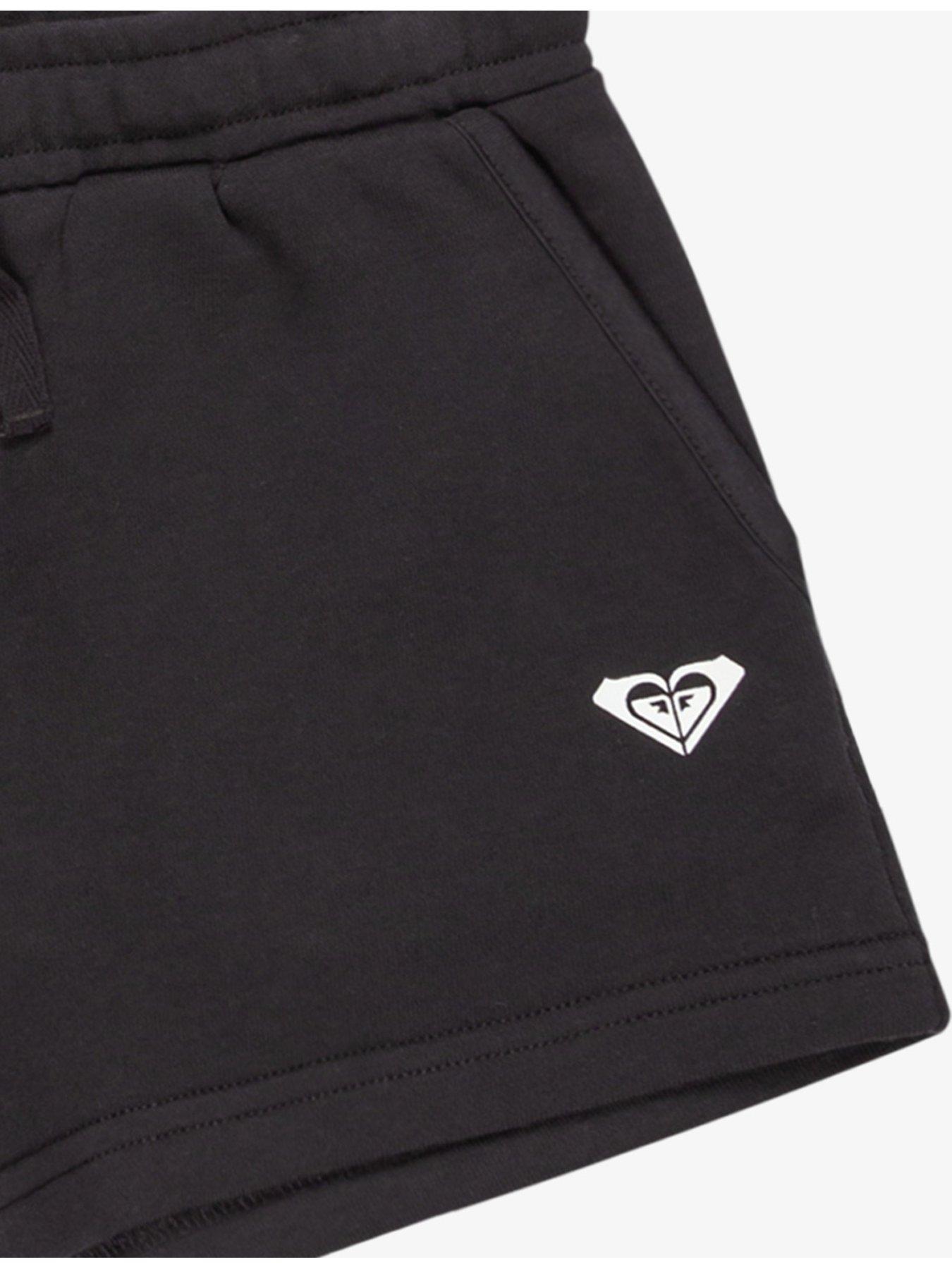 Image 3 of 3 of Roxy Girls Surf Feeling Terry Shorts - Black