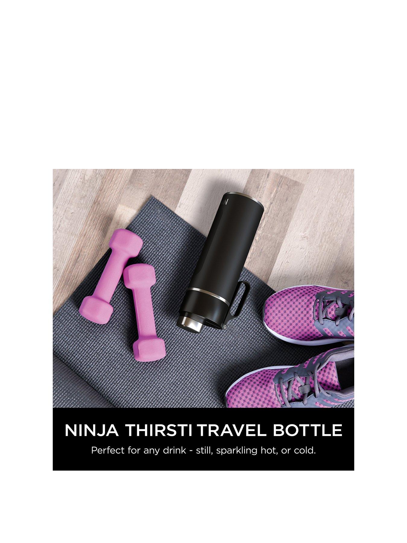 Image 2 of 7 of NINJA Thirsti 700ml Travel Bottle - Black