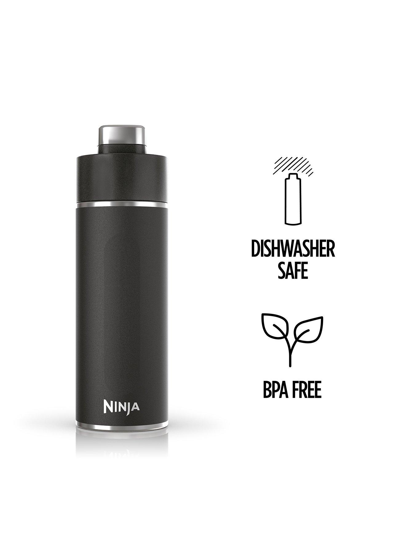 Image 7 of 7 of NINJA Thirsti 700ml Travel Bottle - Black