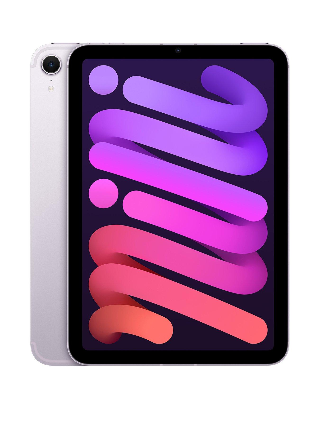 Image 1 of 7 of Apple iPad mini (7th Gen, A17 Pro, 2024) 128Gb, Wi-Fi &amp; Cellular - Purple