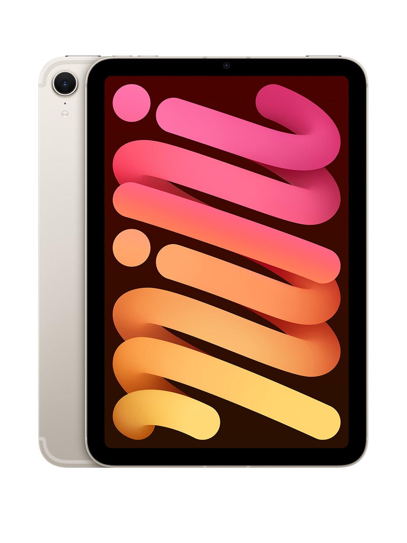 Image 1 of 7 of Apple iPad mini (7th Gen, A17 Pro, 2024) 256Gb, Wi-Fi &amp; Cellular - Starlight