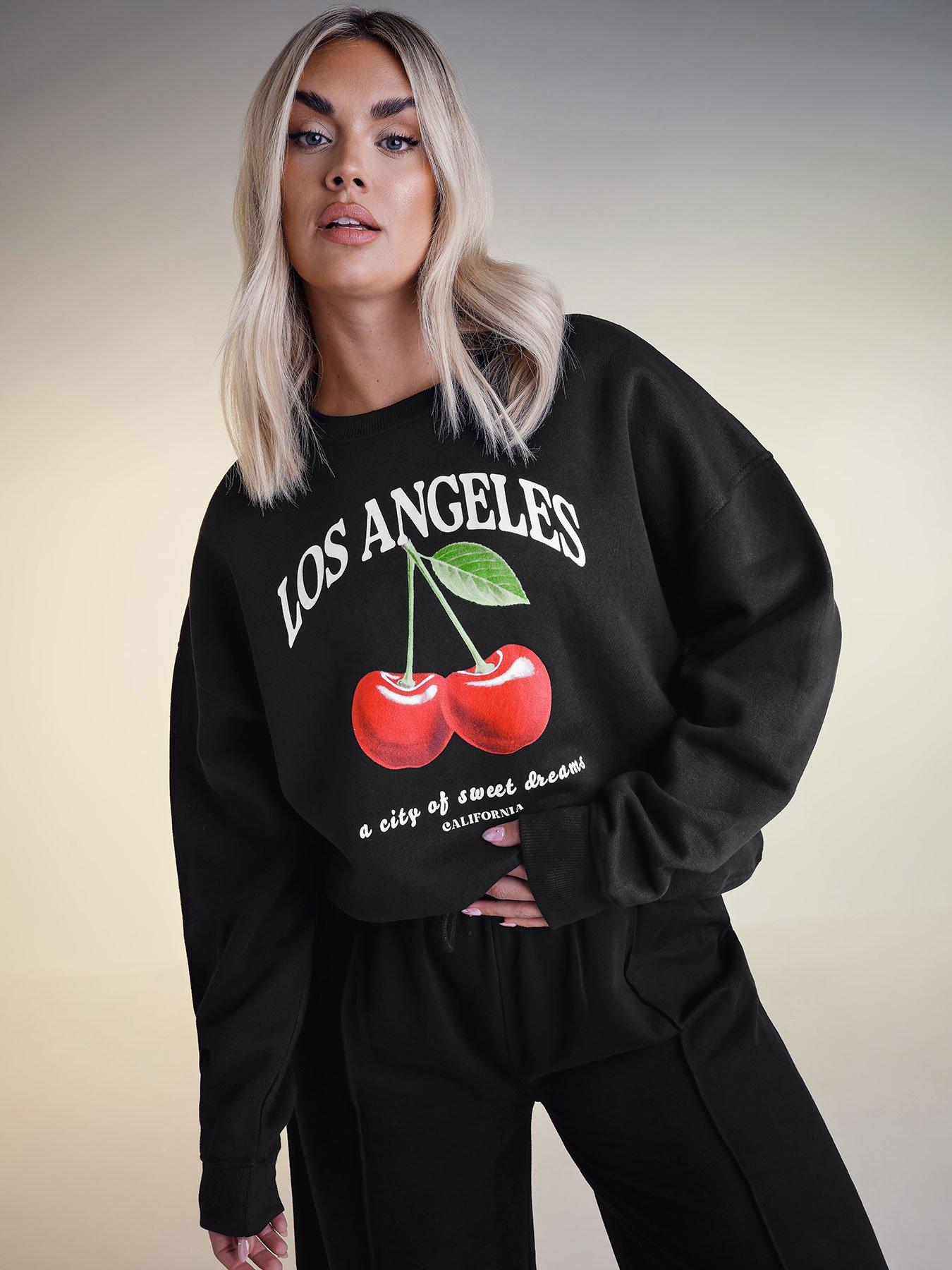 yours-curve-cherry-sweatshirt-black