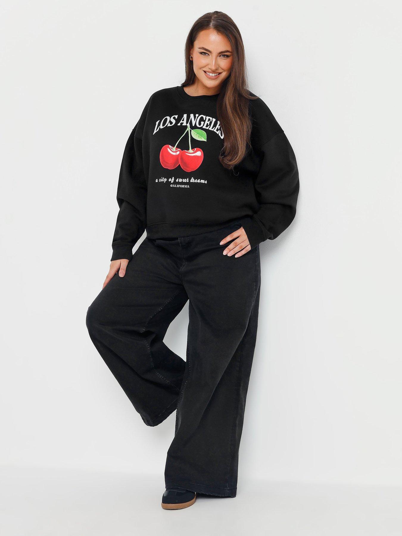yours-curve-cherry-sweatshirt-blackback