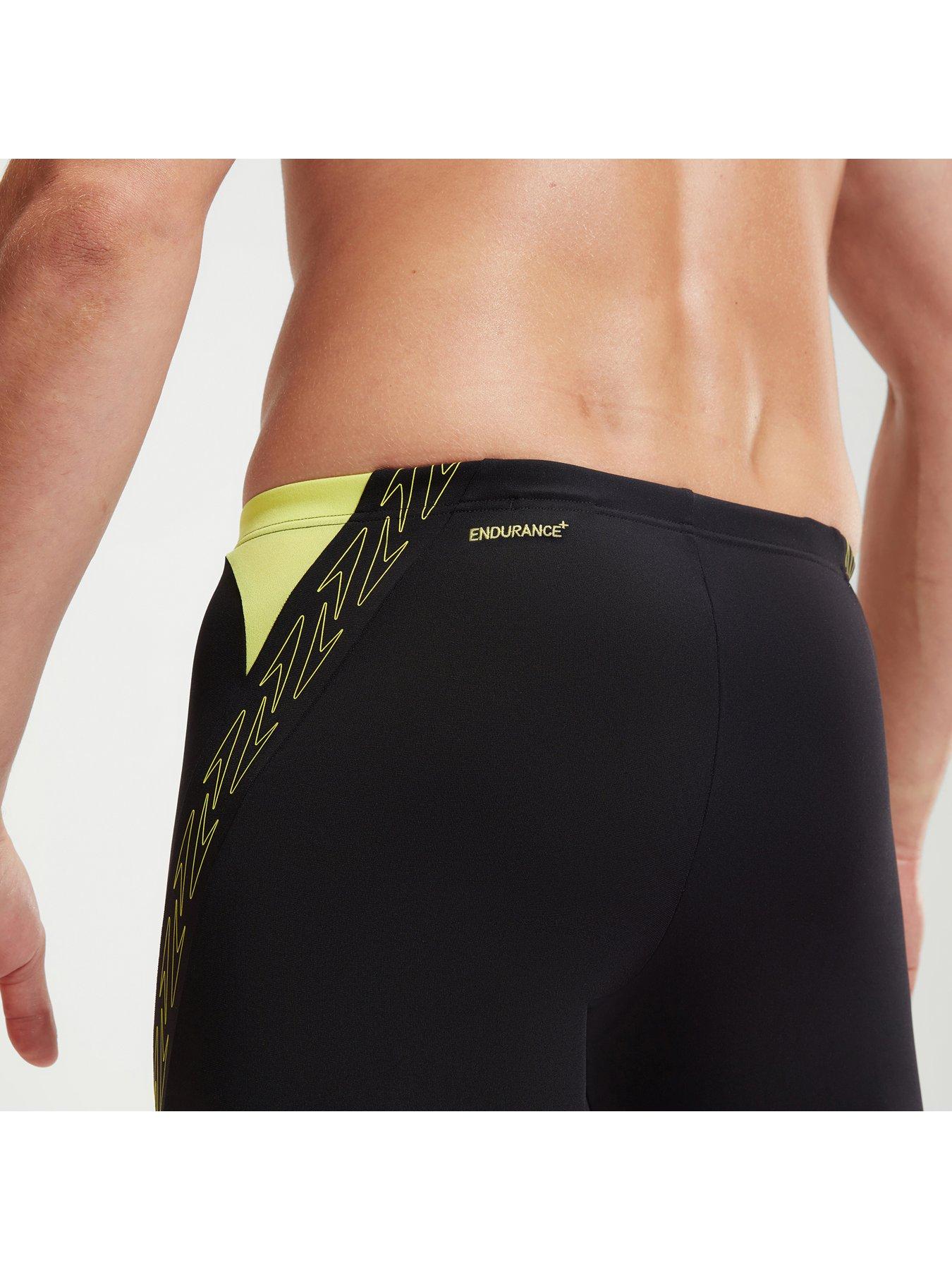Image 6 of 6 of Speedo Men's Hyper Boom Splice Jammer - Black/ Yellow