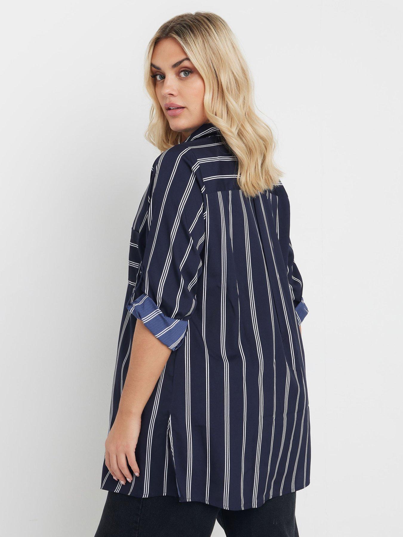 yours-curve-boyfriend-stripe-shirtstillFront