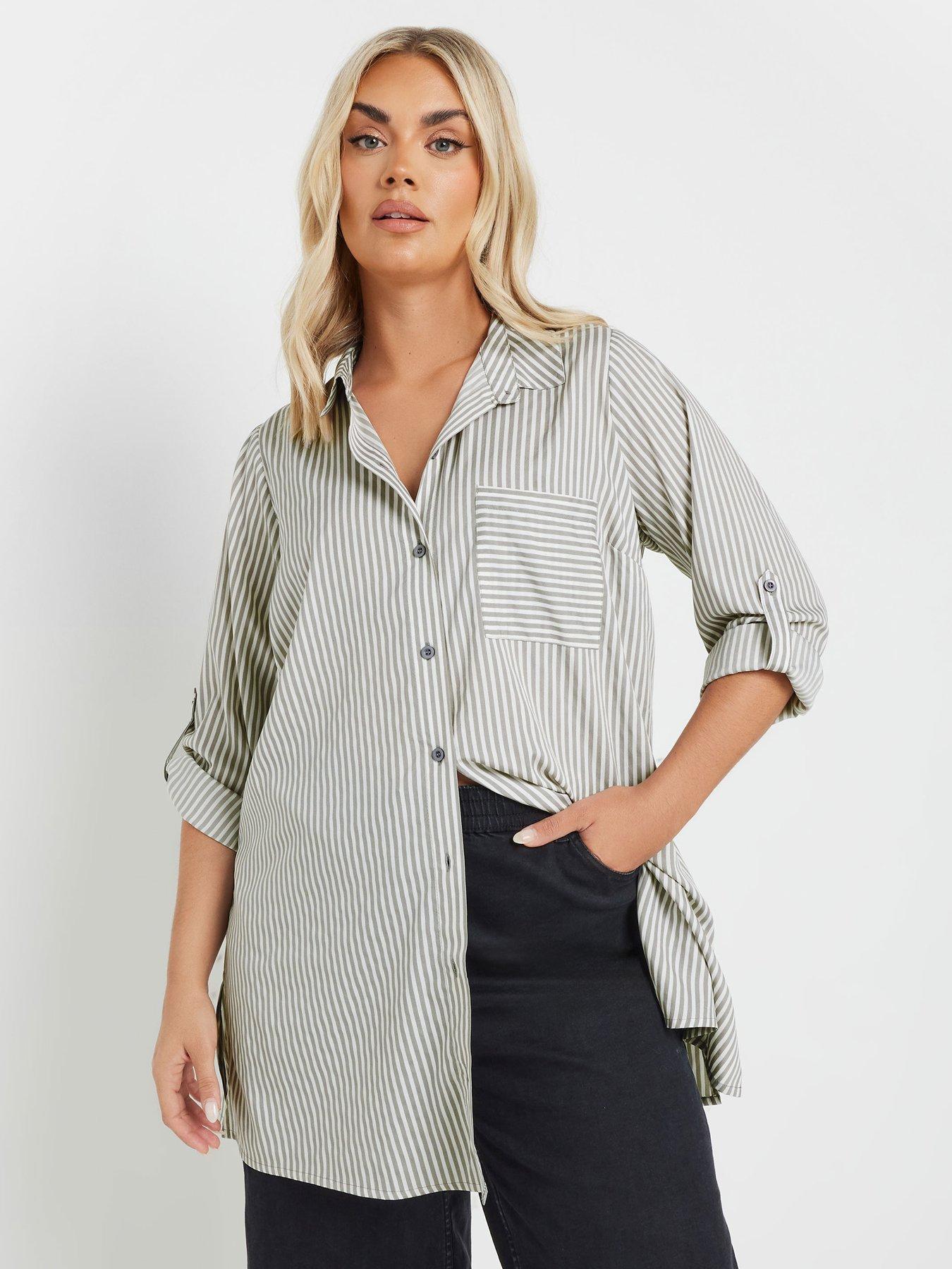 yours-curve-boyfriend-stripe-shirt-whitefront