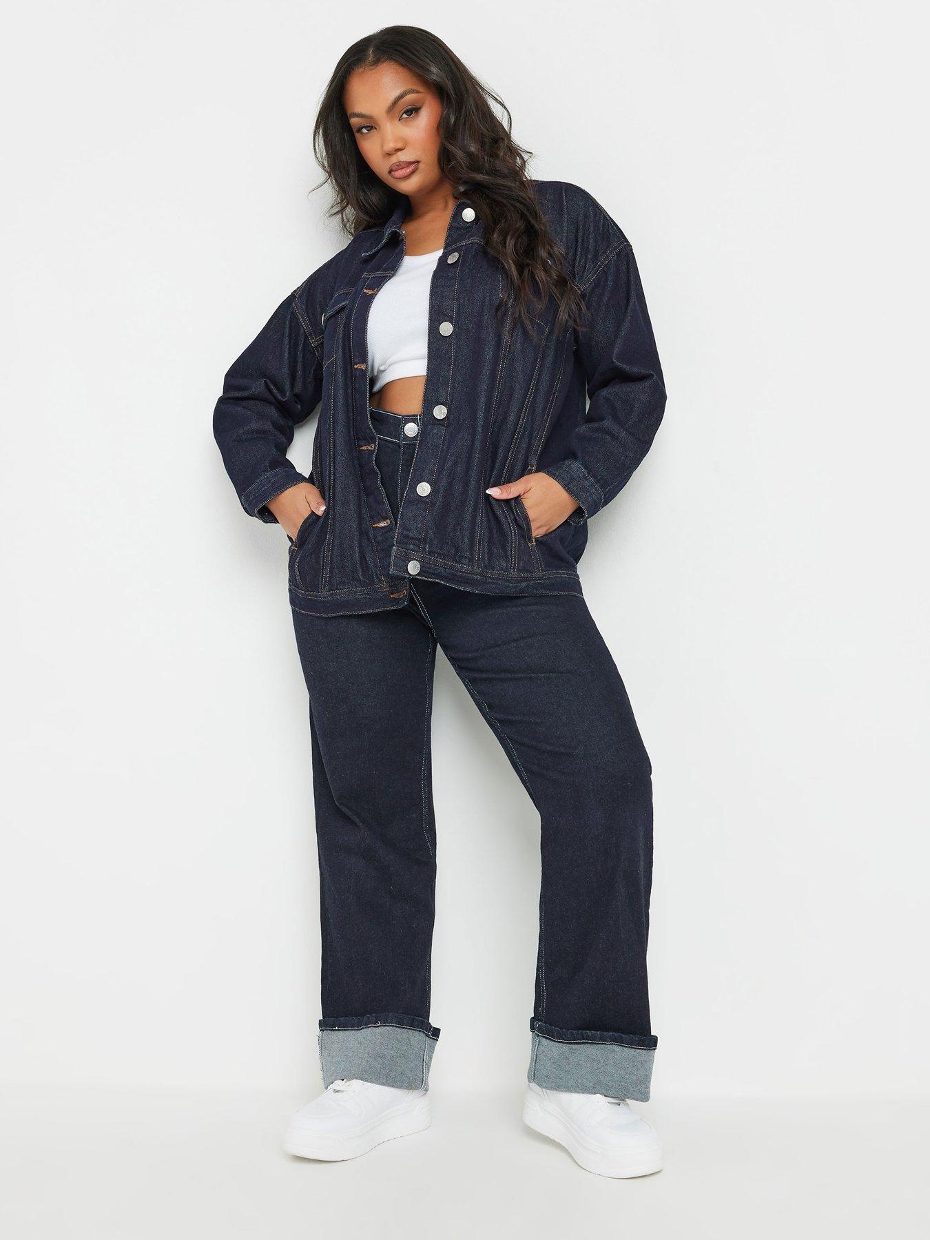 yours-curve-oversized-denim-jacketback