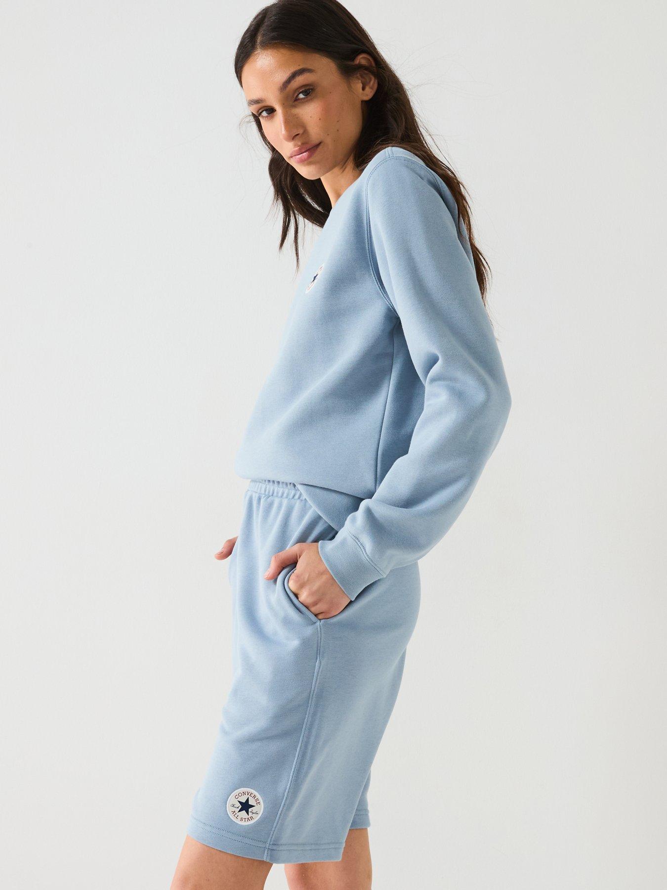 converse-womens-standard-fit-core-chuck-patch-shorts-greyoutfit